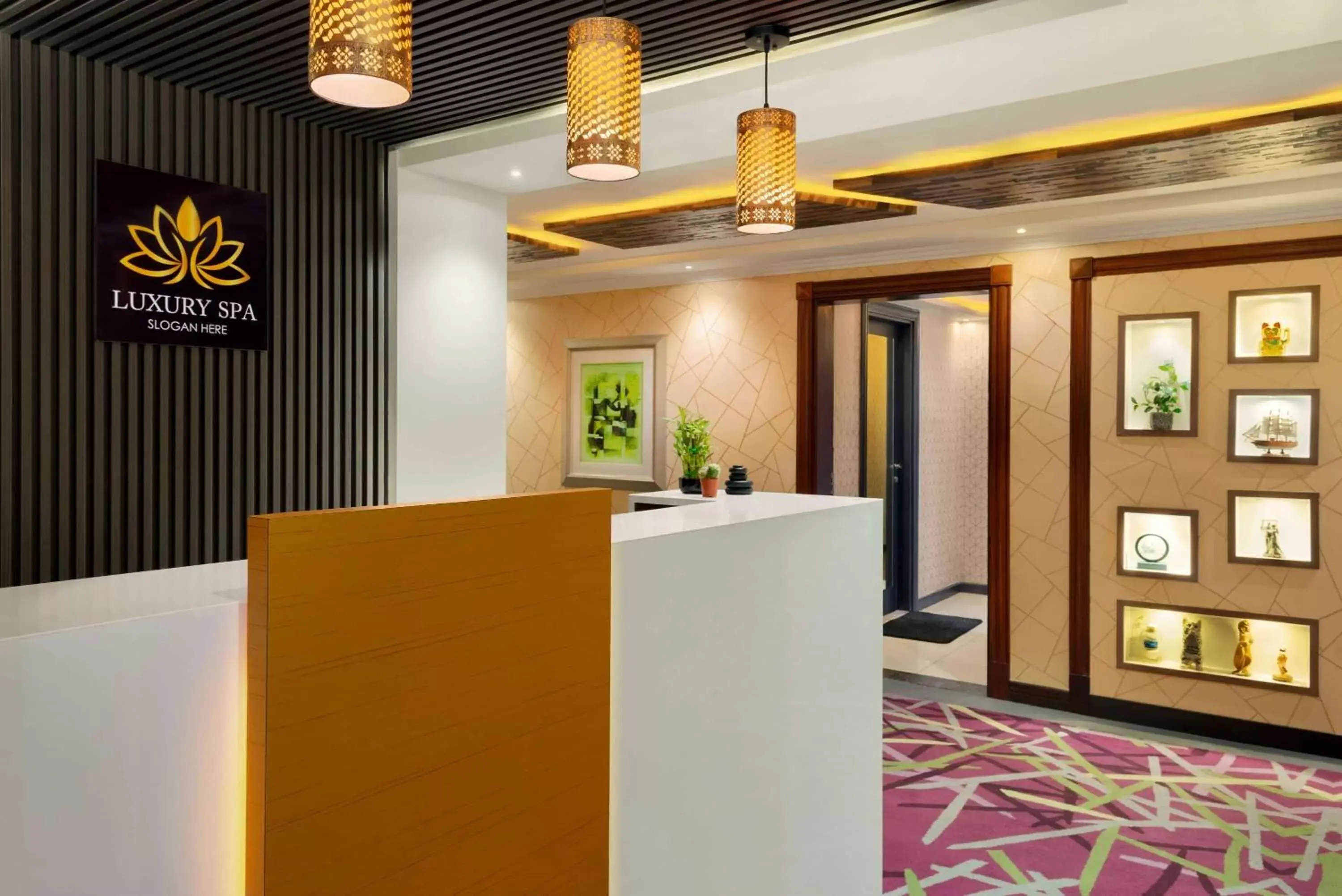 Spa and wellness centre/facilities, Lobby/Reception in Howard Johnson Plaza by Wyndham Dubai Deira