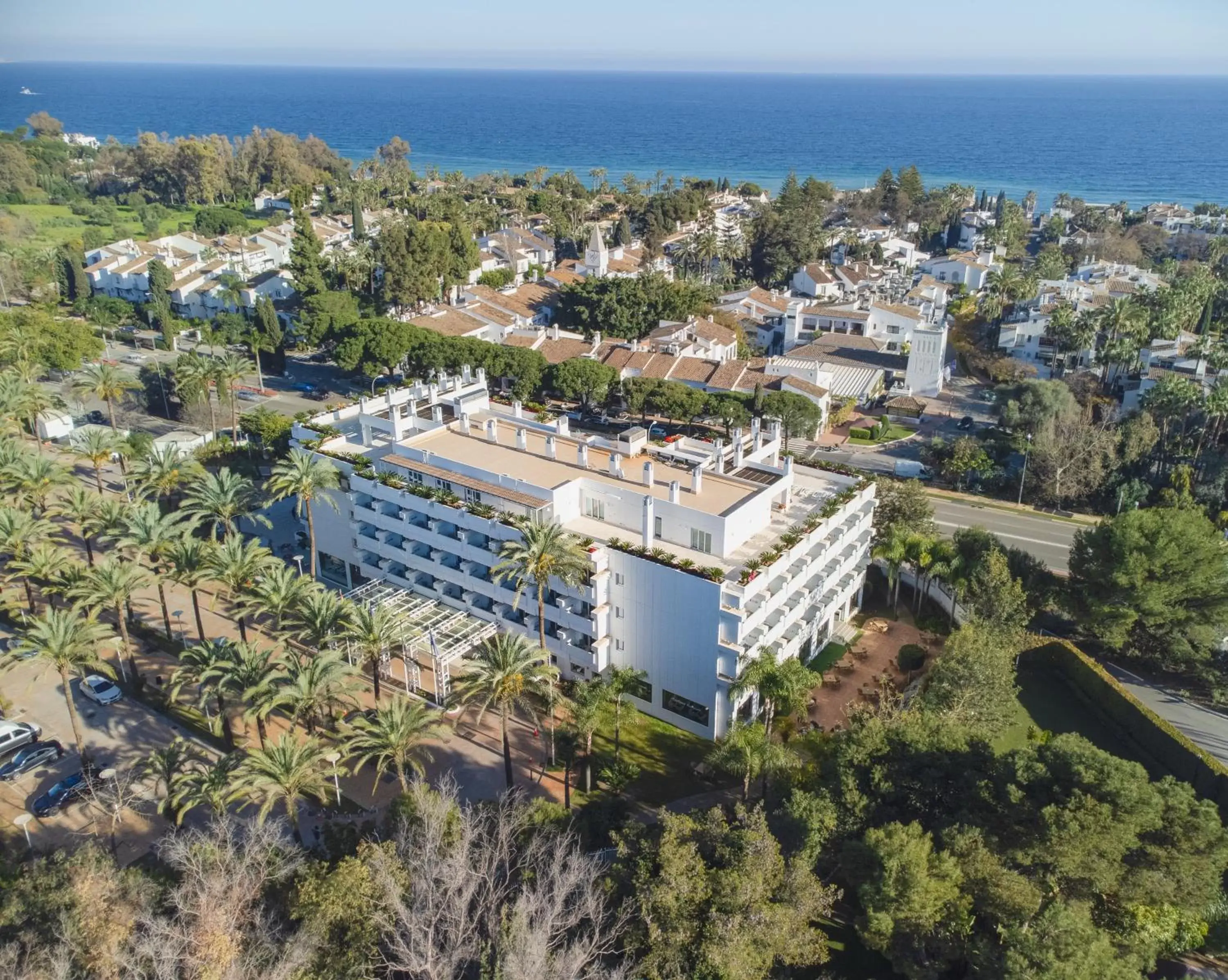 Property building, Bird's-eye View in Alanda Marbella Hotel