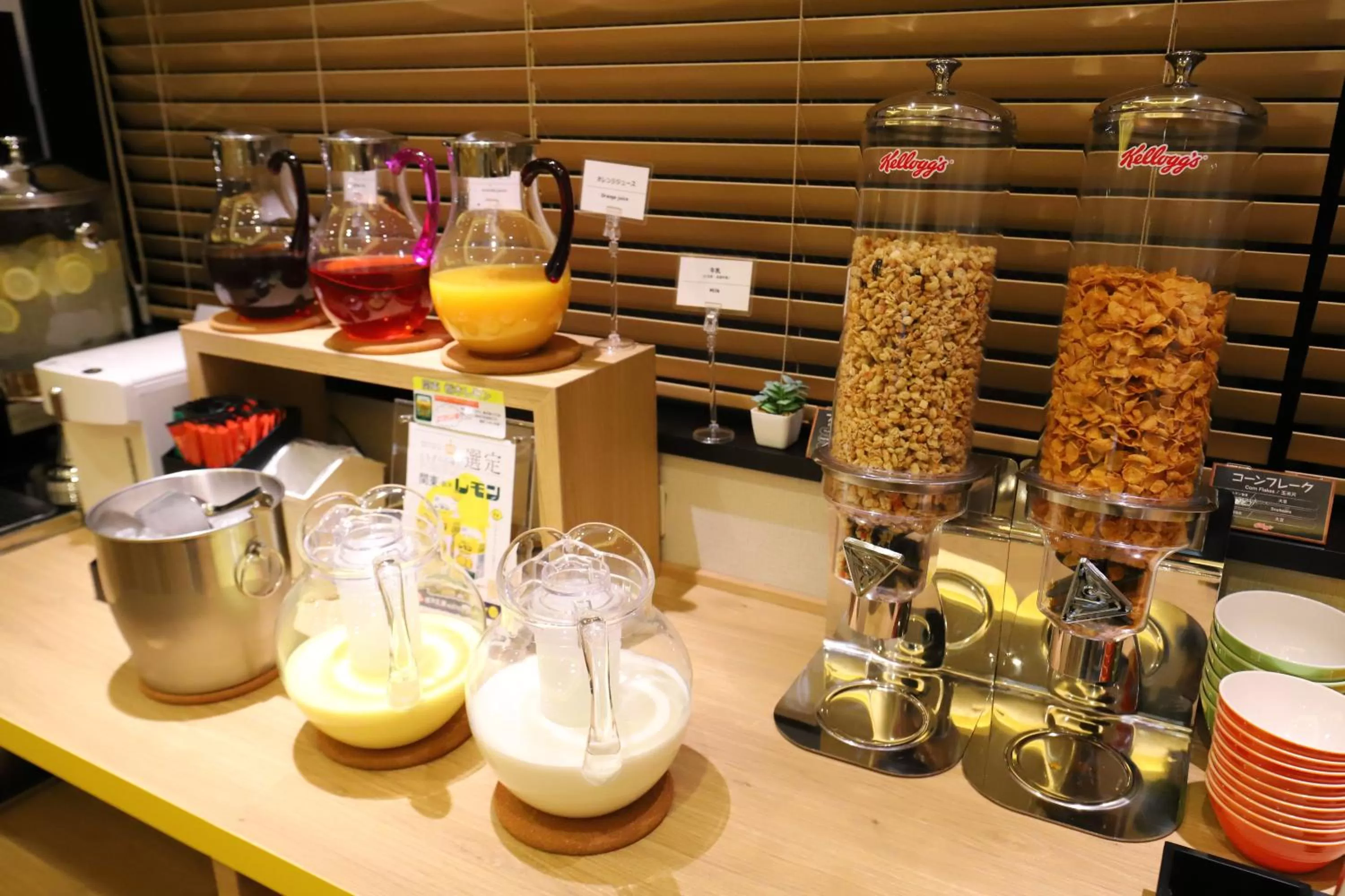 Buffet breakfast in Smile Hotel Utsunomiya Nishiguchi Ekimae