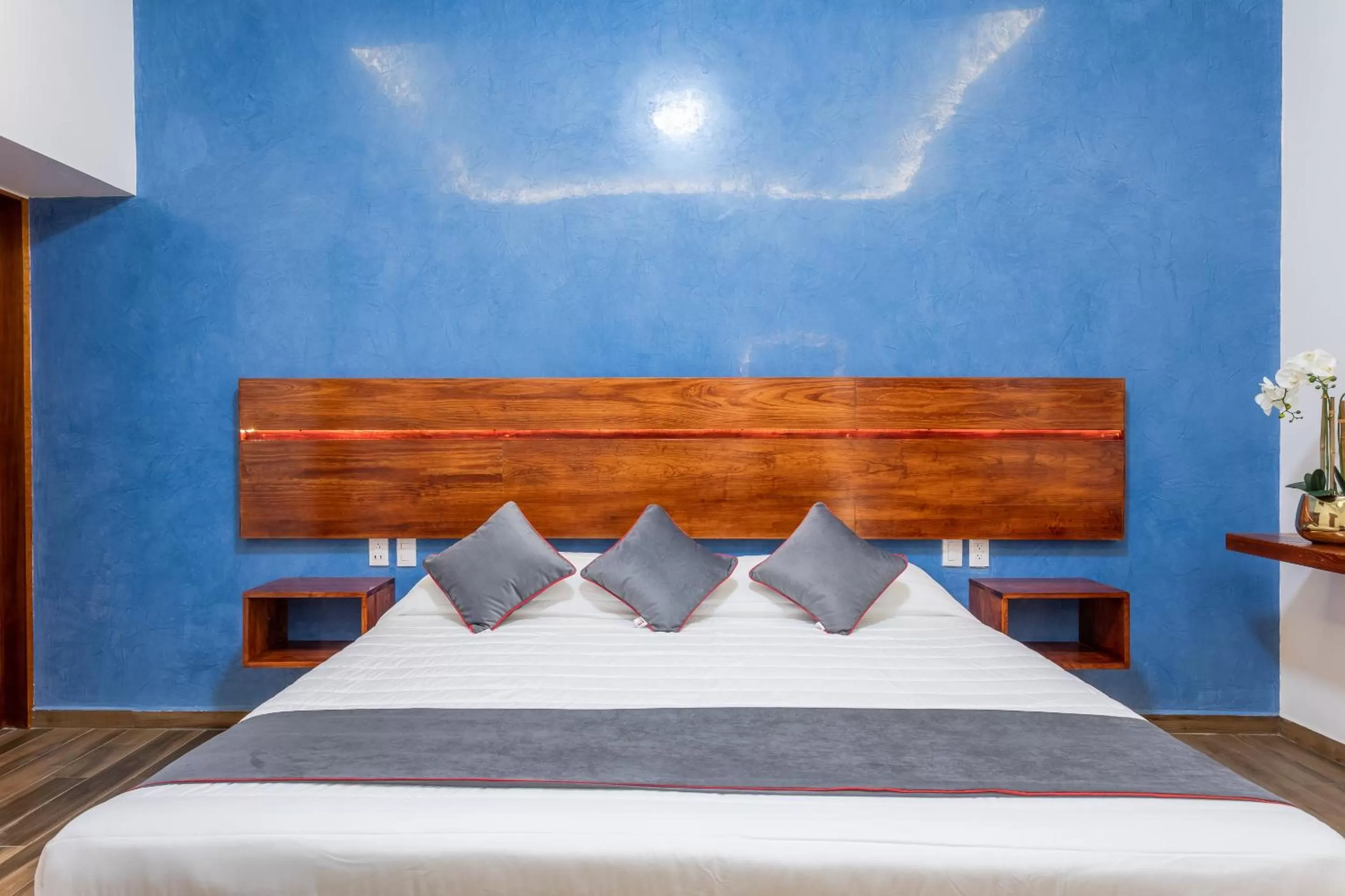 Bedroom, Bed in Casa Dos Lunas