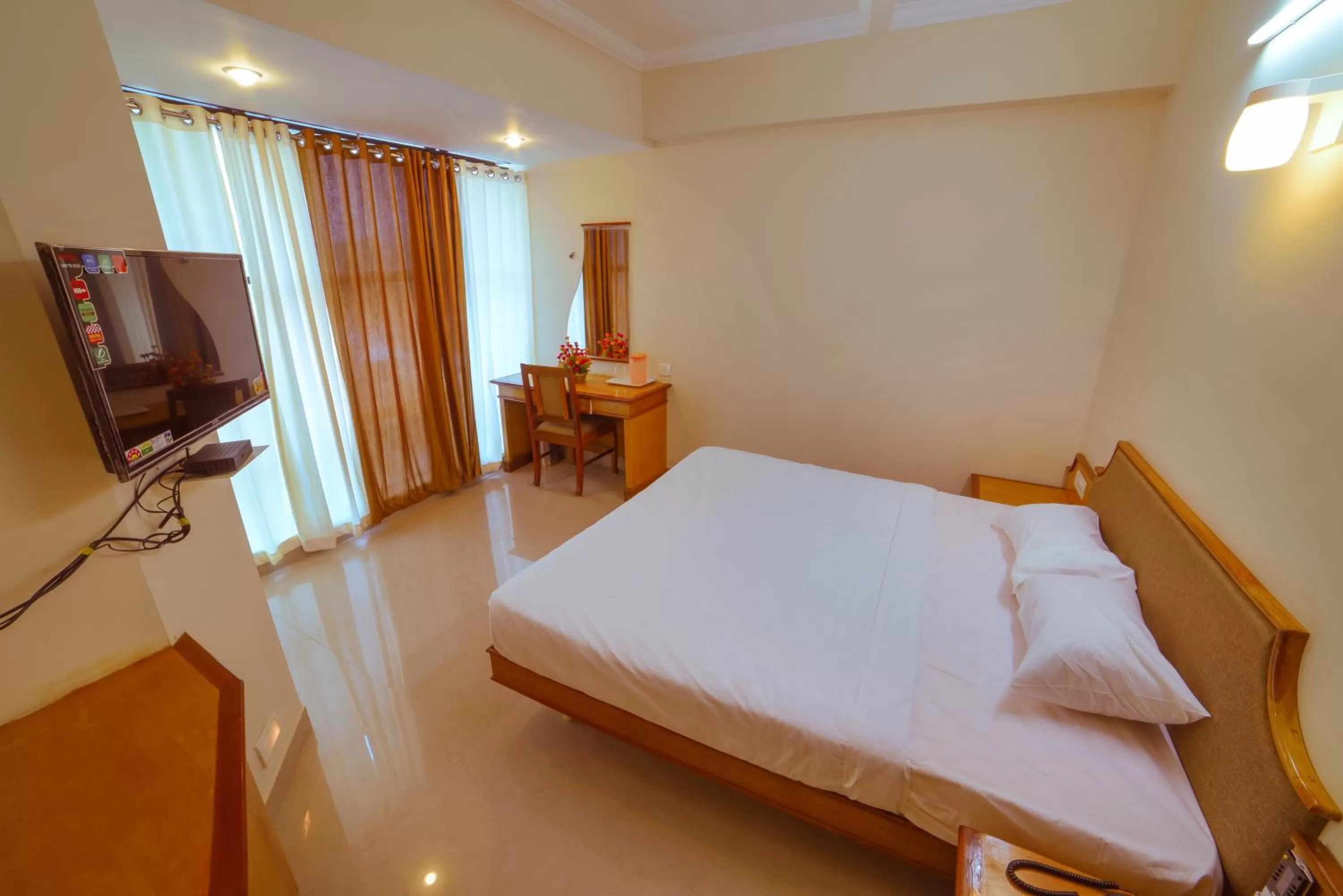 Bed in Pepper Residency