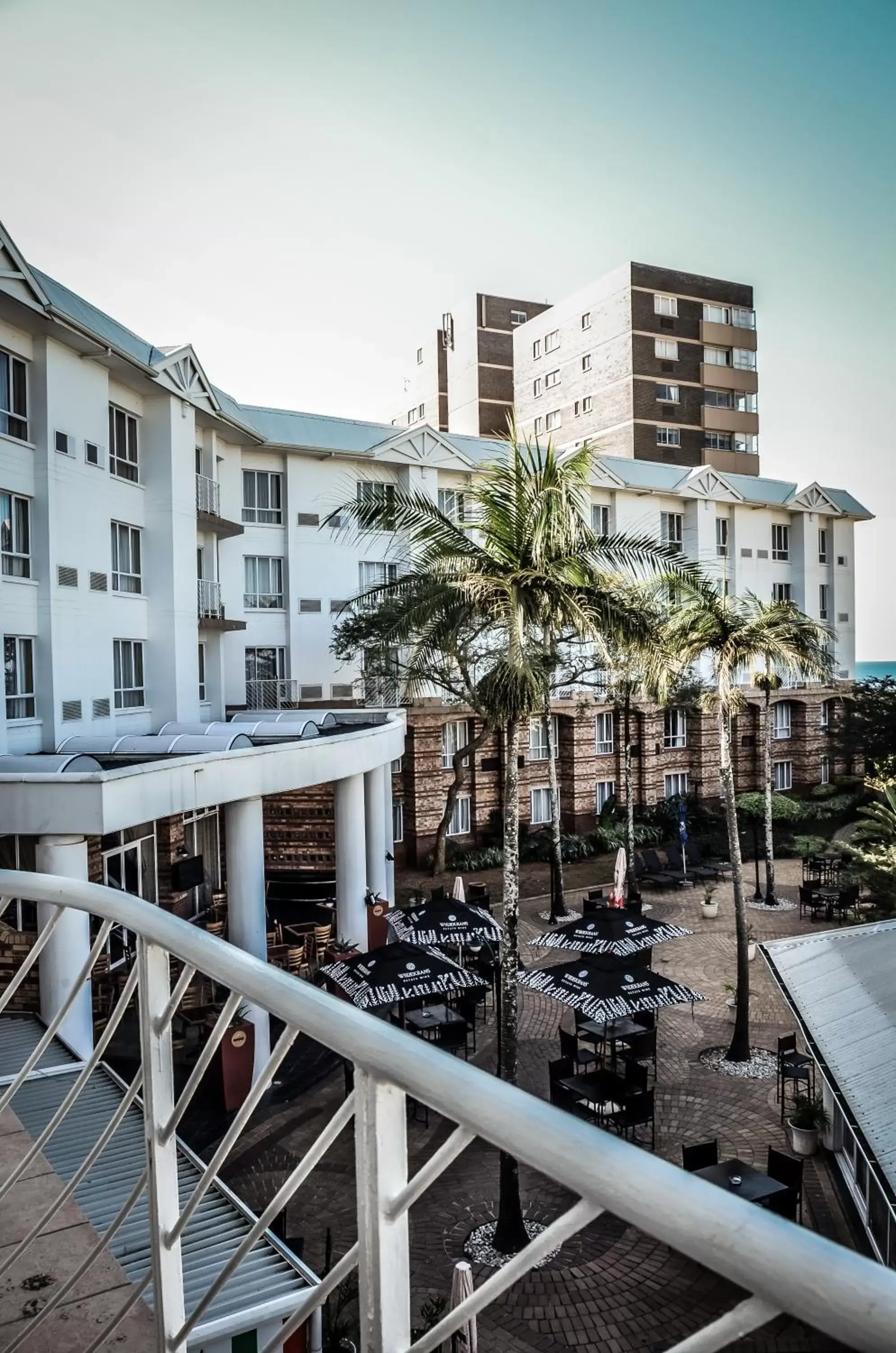 Balcony/Terrace in The Riverside Hotel