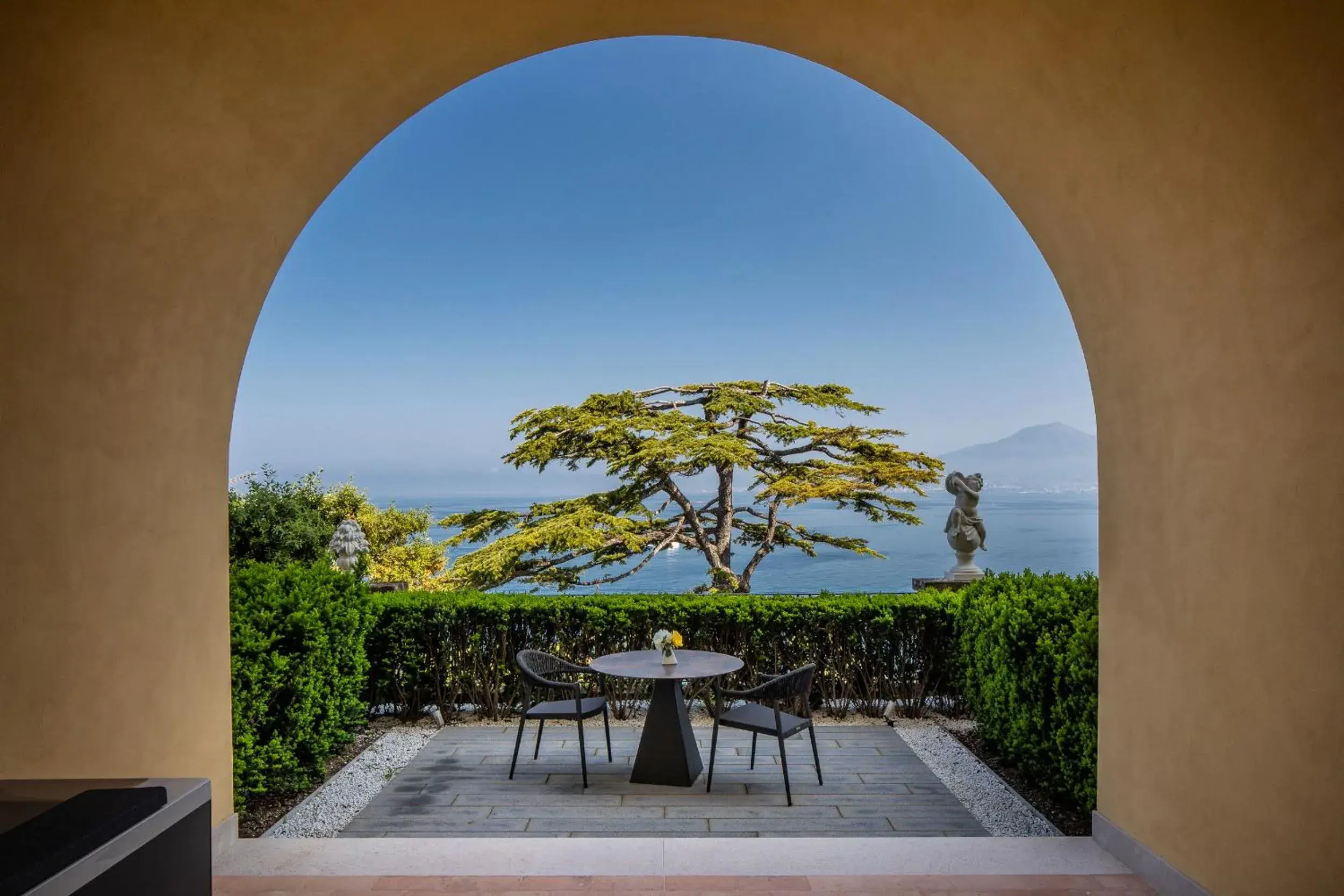 Patio in Grand Hotel Angiolieri