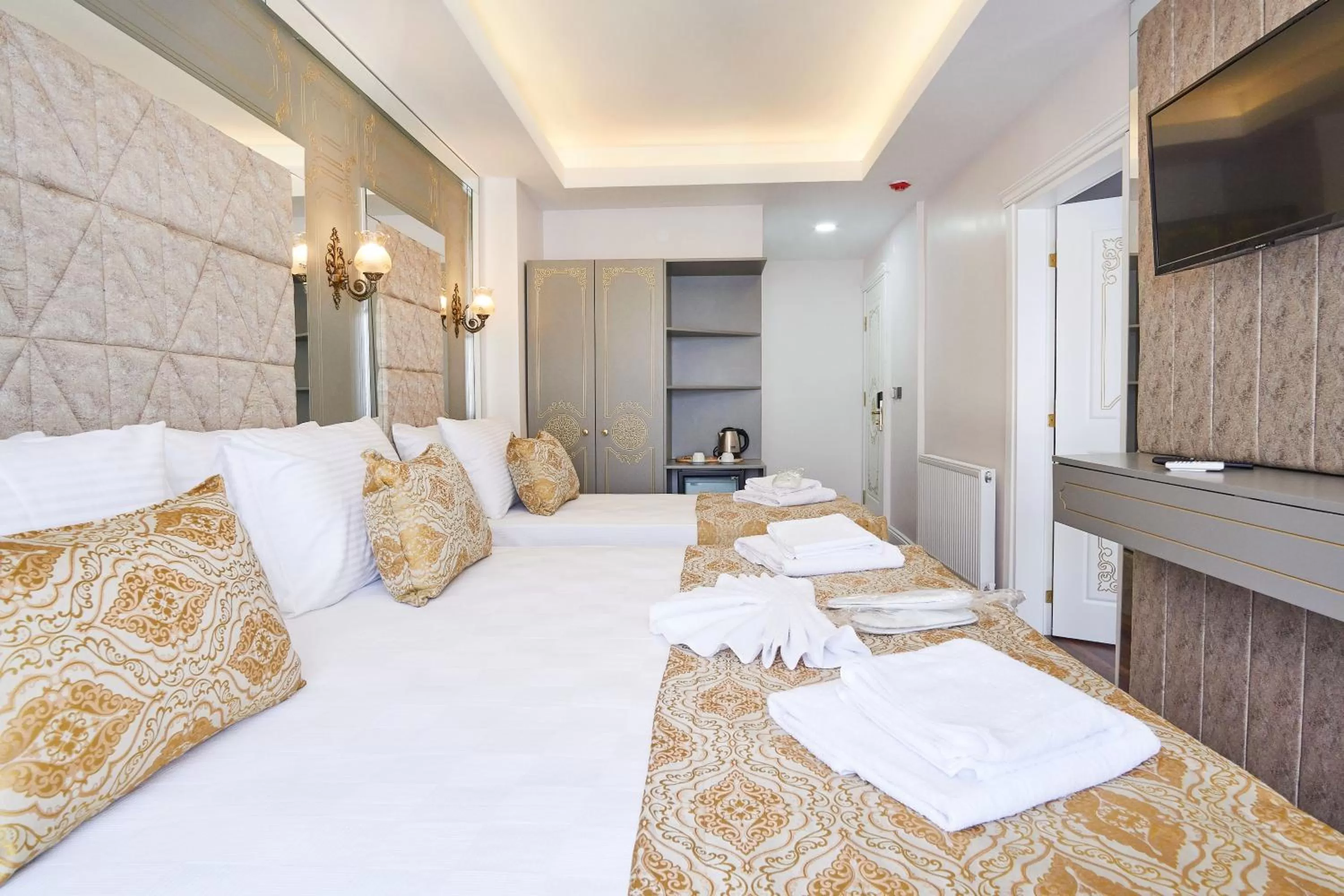 Bed in Sultan Suleyman Palace Hotel & Spa