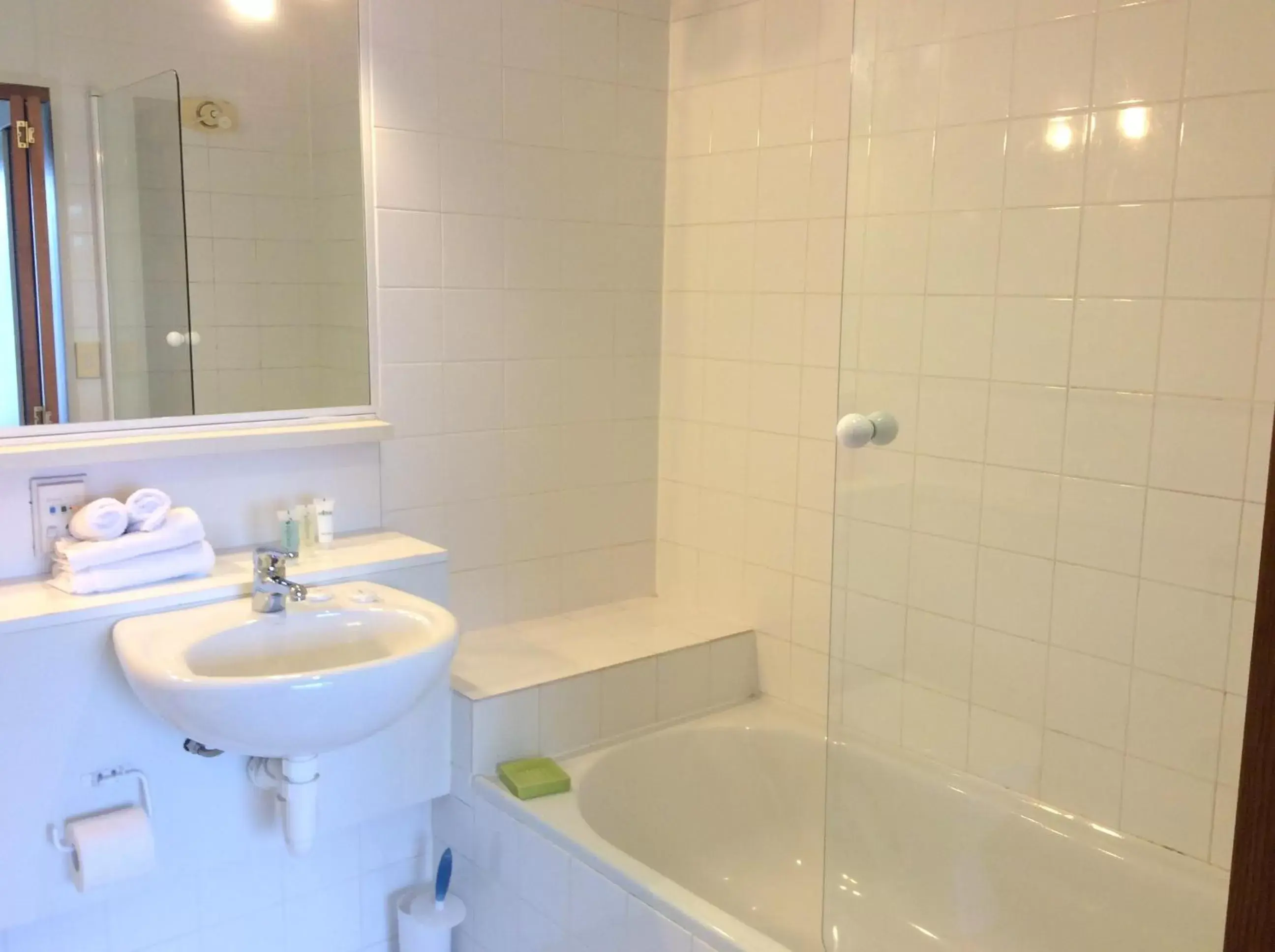 Bathroom in The Lofts Apartments