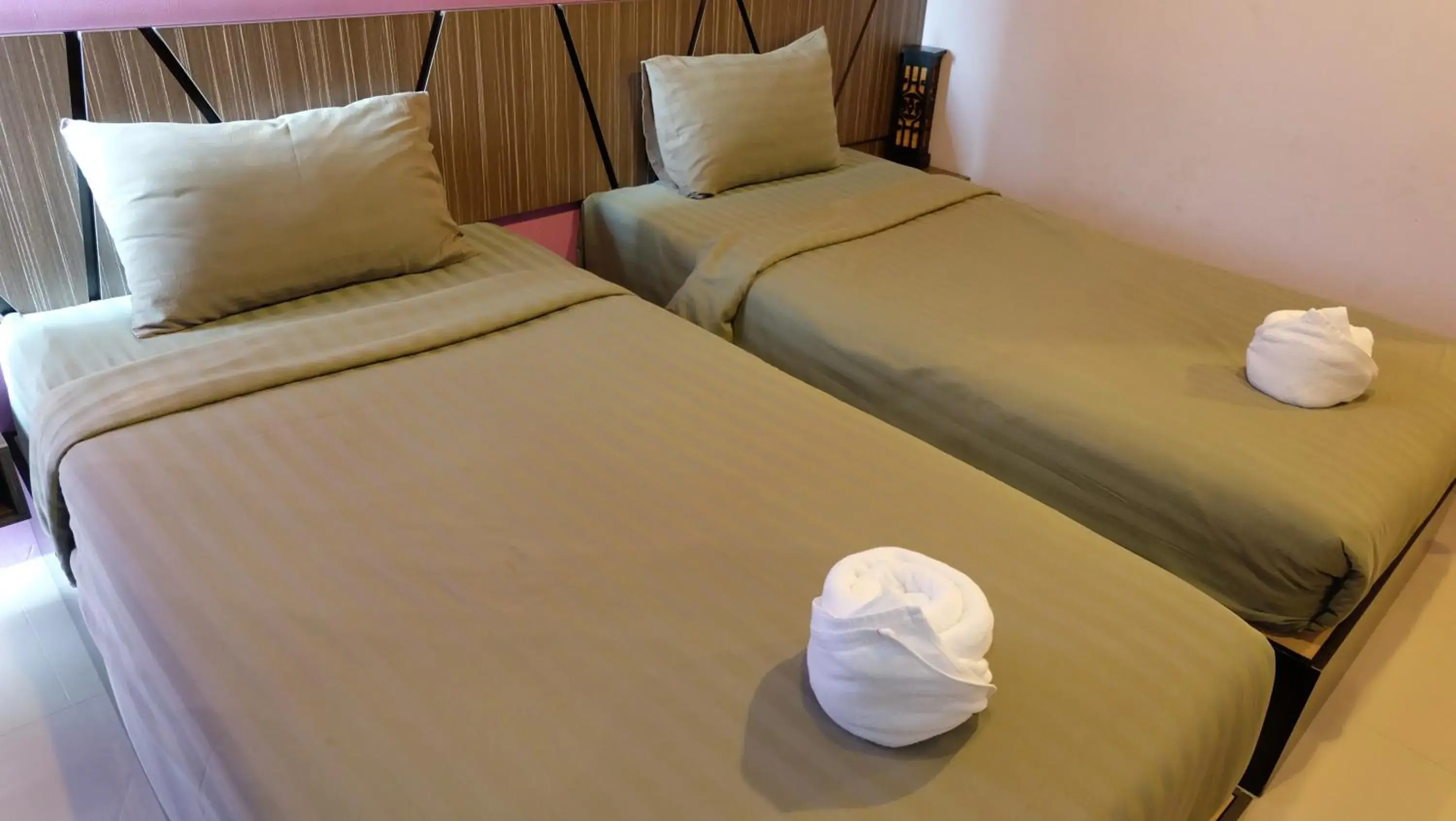 Bedroom, Bed in AIRY Suvarnabhumi Hotel