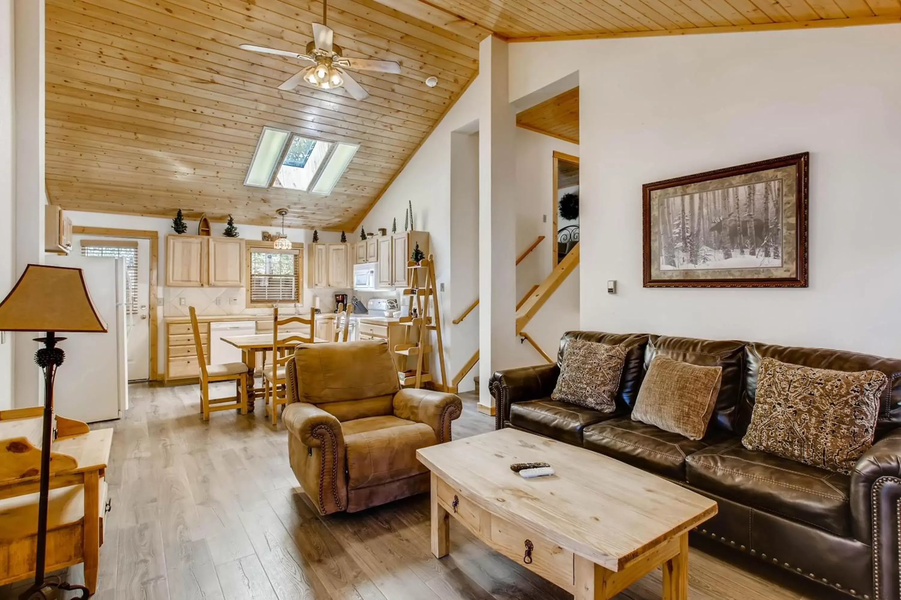 Seating Area in Estes Park Condos