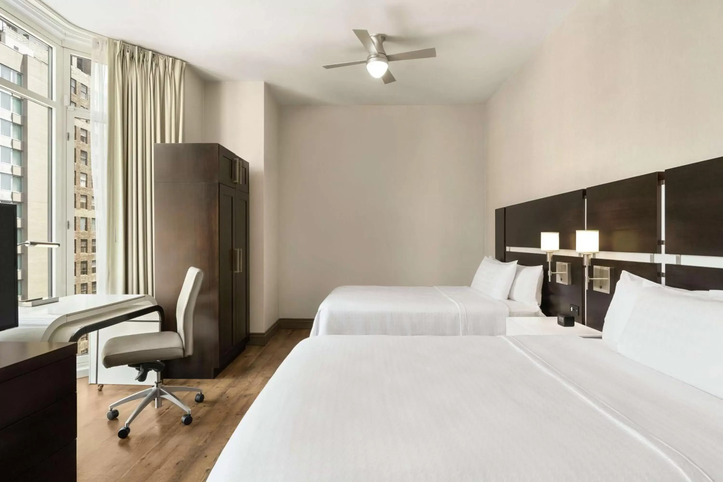 Bed in Homewood Suites Midtown Manhattan Times Square South Bed in Homewood Suites Midtown Manhattan Times Square South