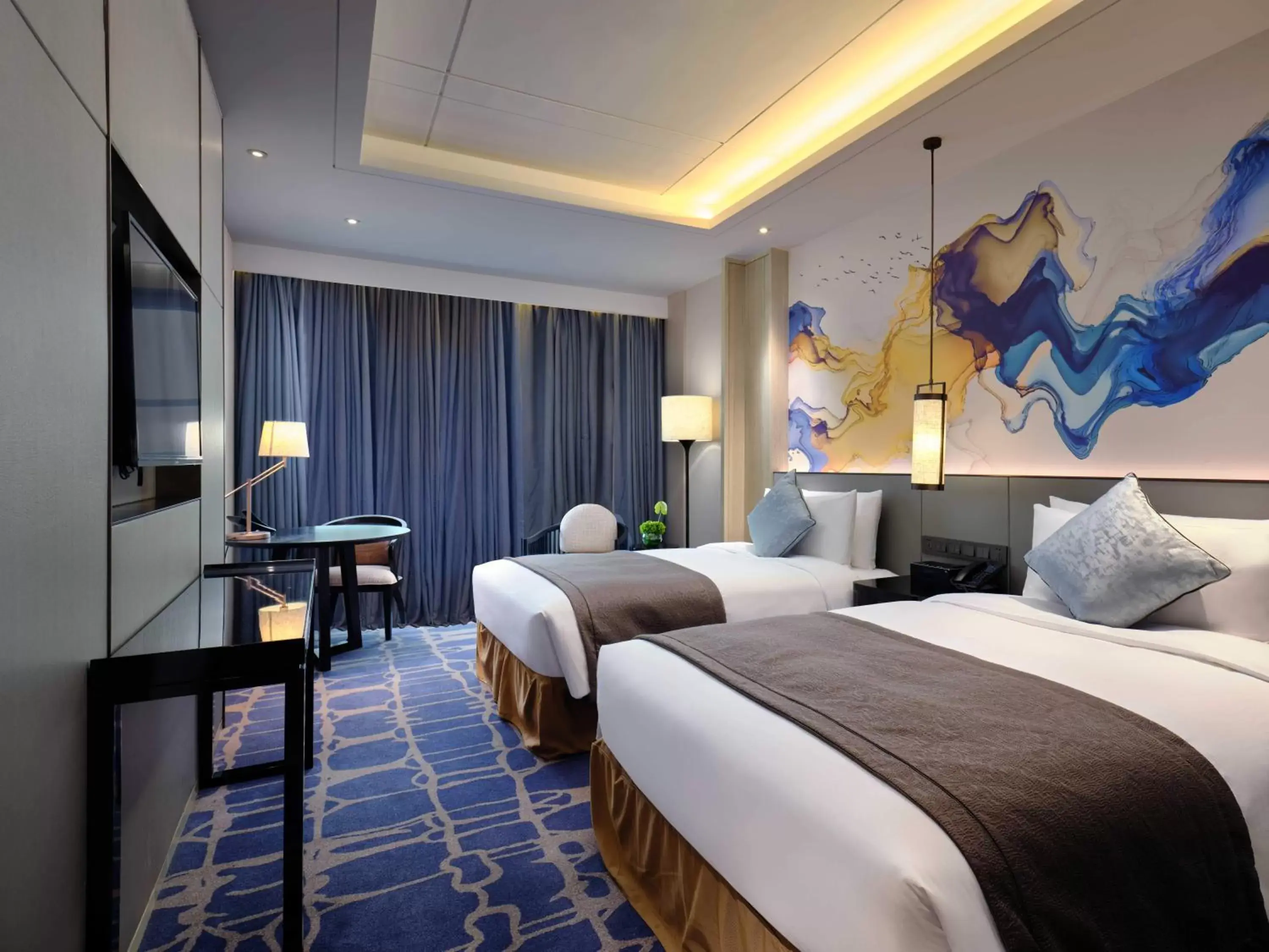 Bed in Primus Hotel Shanghai Sanjiagang - Offer Pudong International Airport and Disney shuttle Bed in Primus Hotel Shanghai Sanjiagang - Offer Pudong International Airport and Disney shuttle