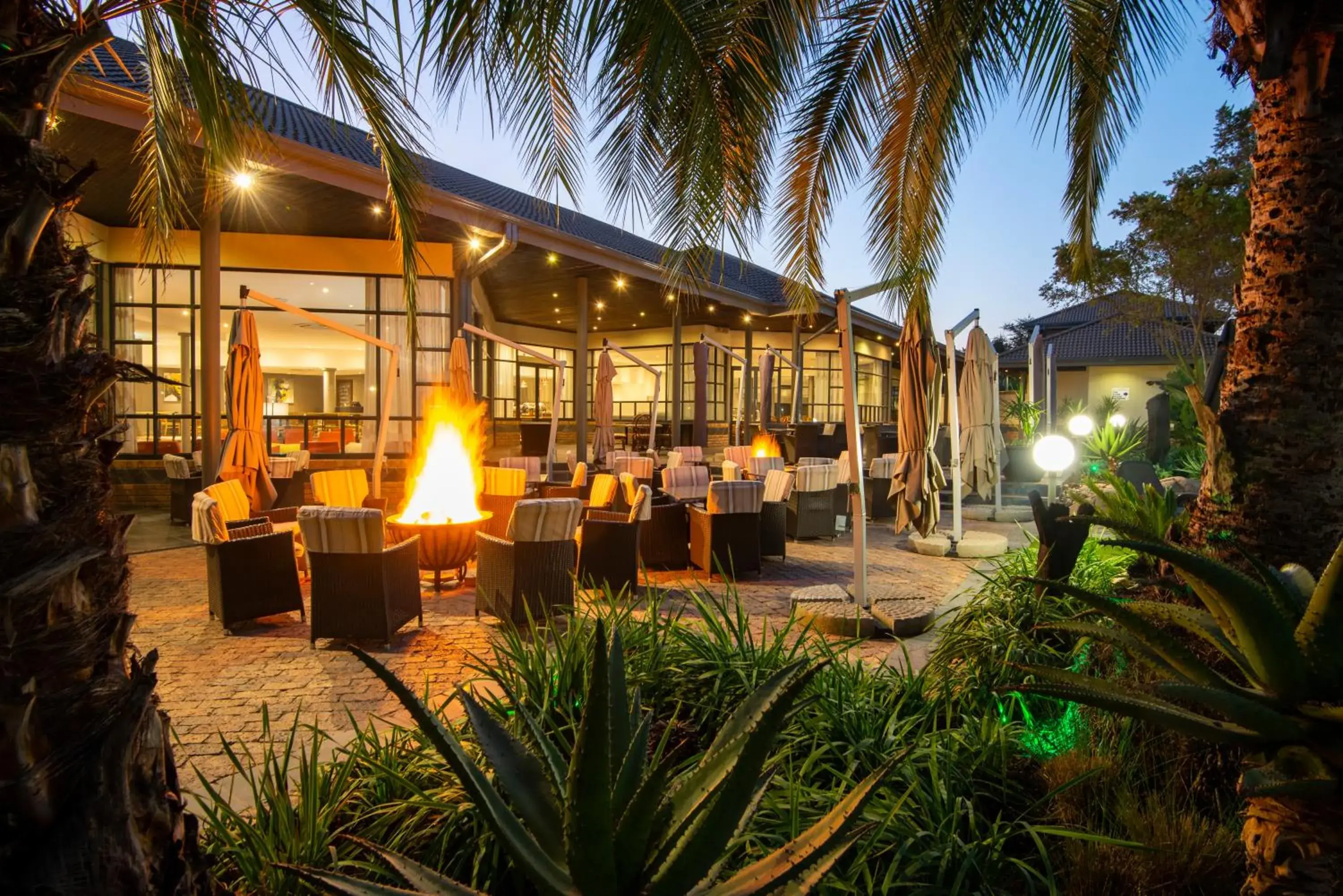 Patio, Property Building in aha Kopanong Hotel & Conference Centre