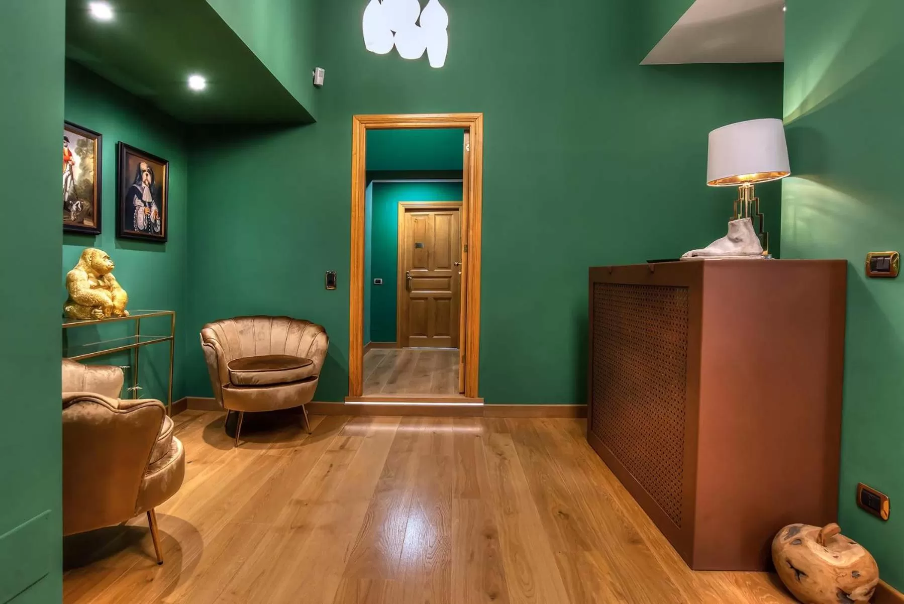 Lobby or reception in Hotel Paba