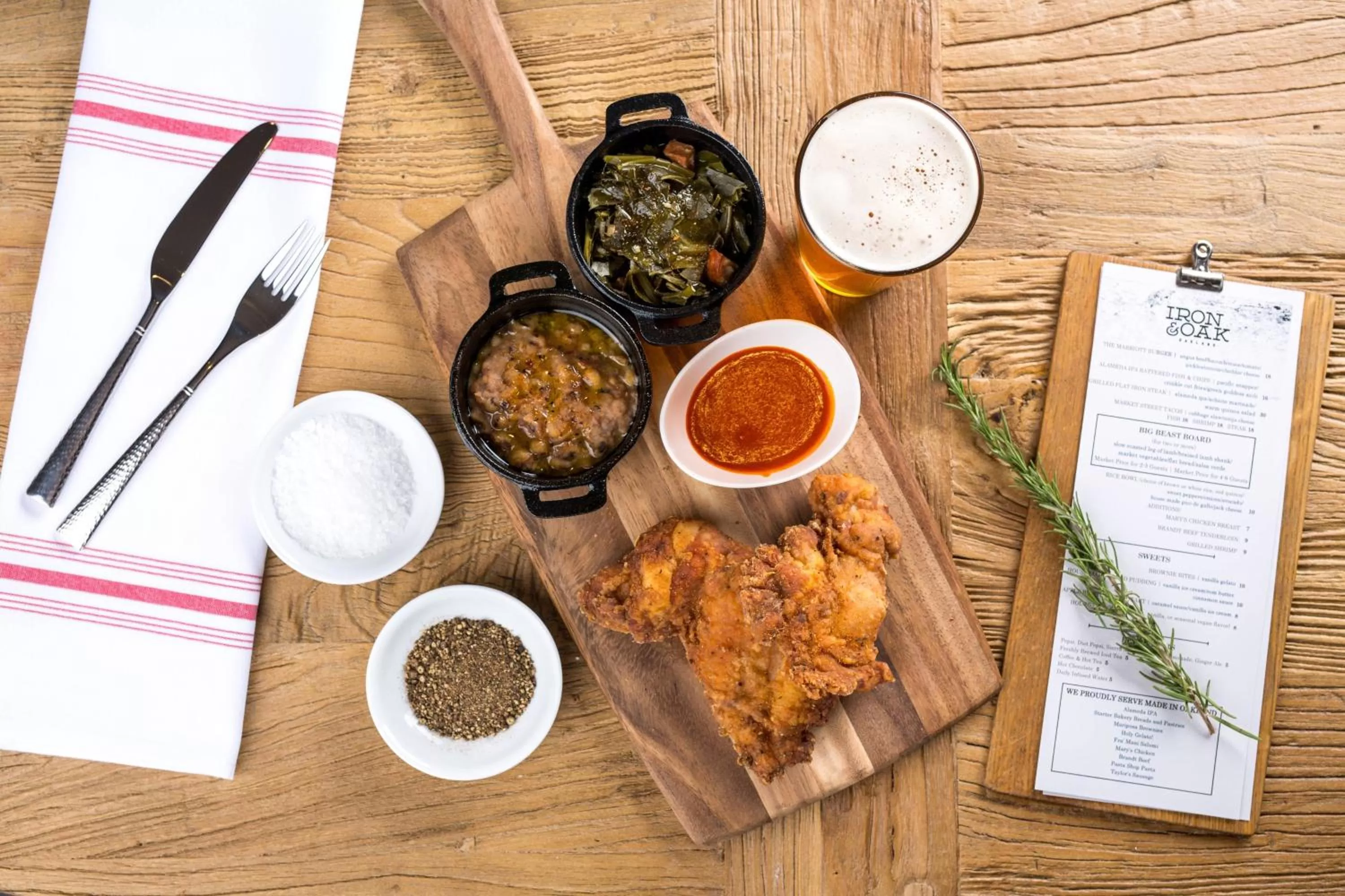 Restaurant/places to eat in Oakland Marriott City Center