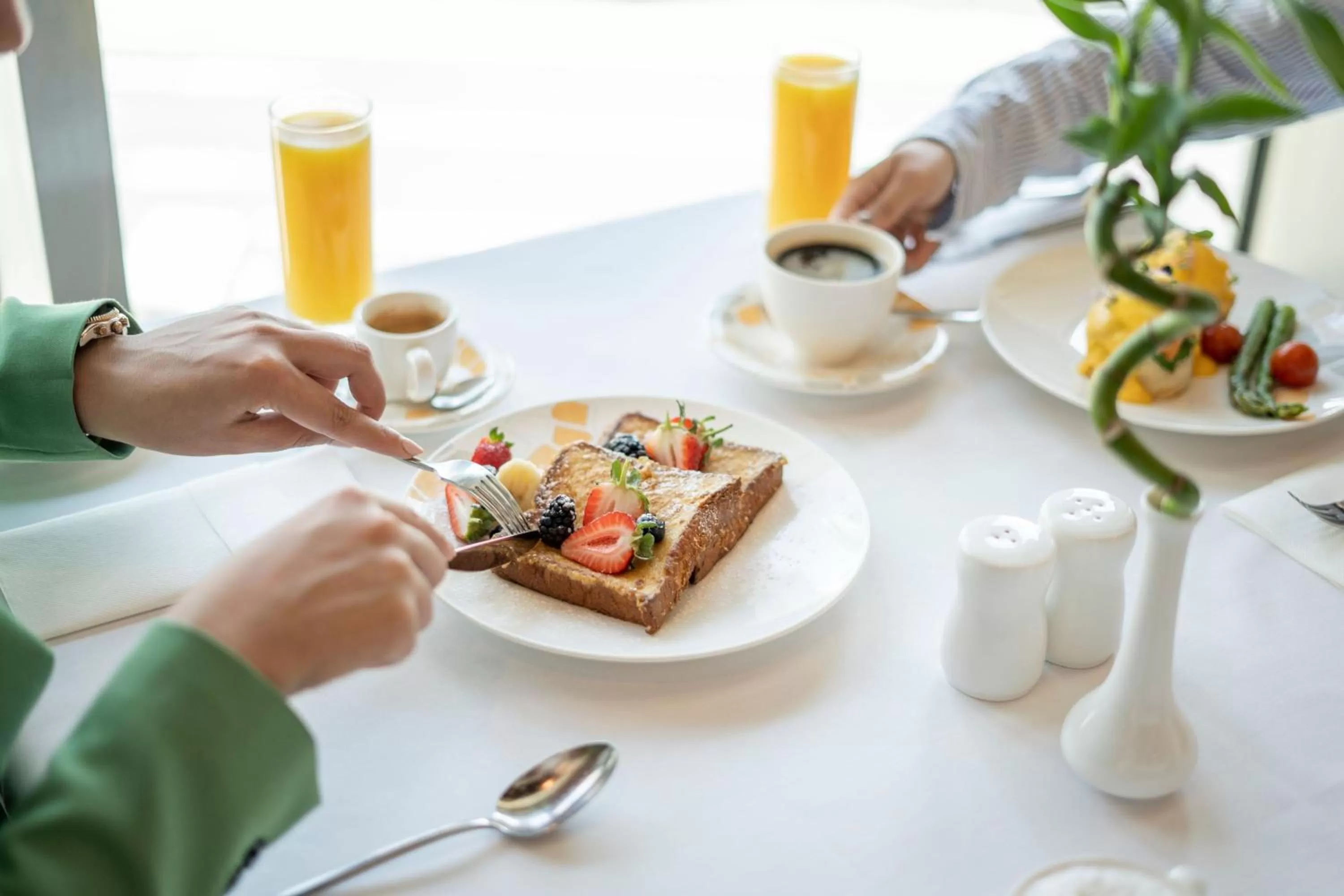 Breakfast in JW Marriott Marquis City Center Doha