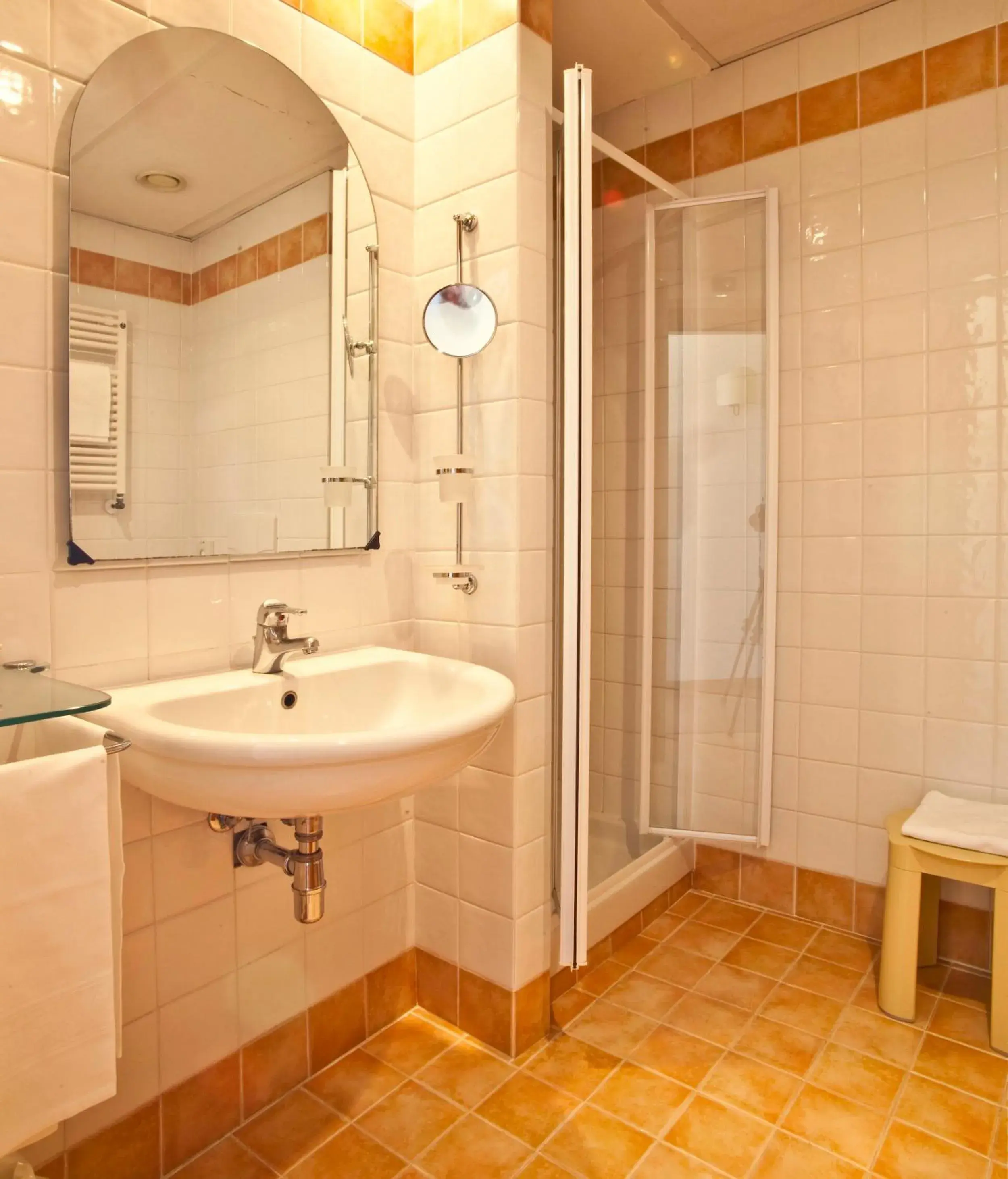 Shower, Bathroom in Sangallo Park Hotel