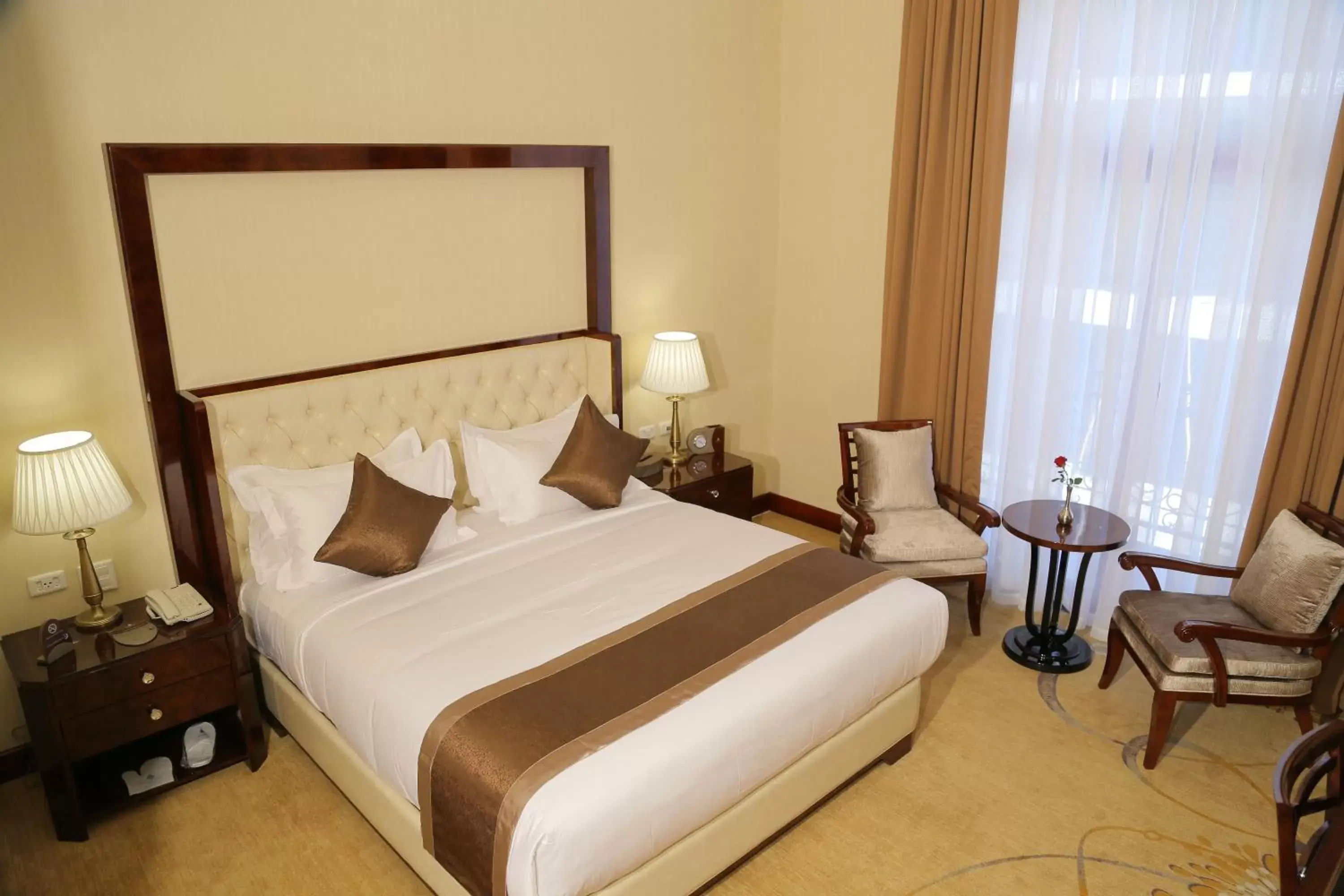 Bed in Sapphire Addis