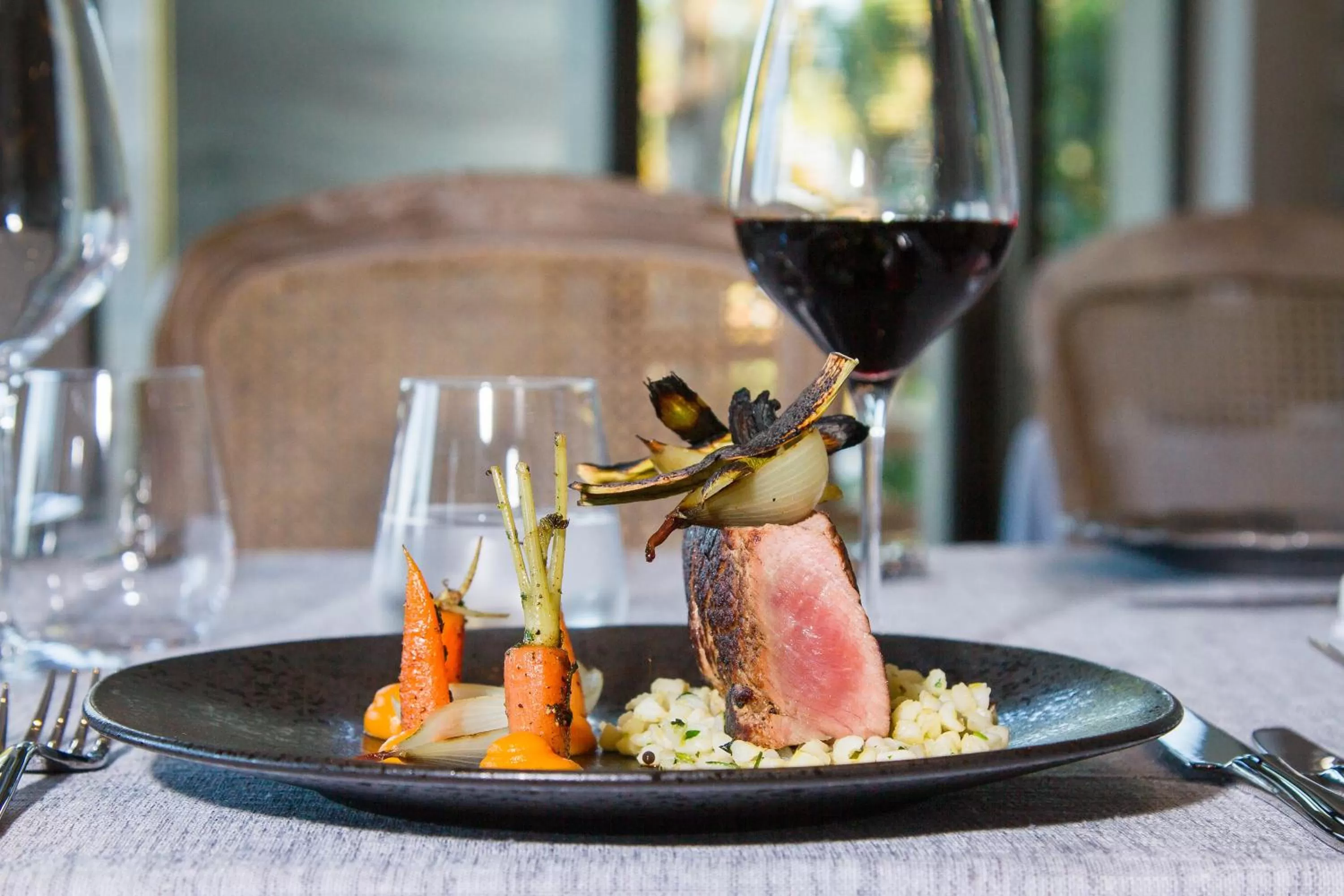 Food close-up in Endless Horizons Boutique Hotel