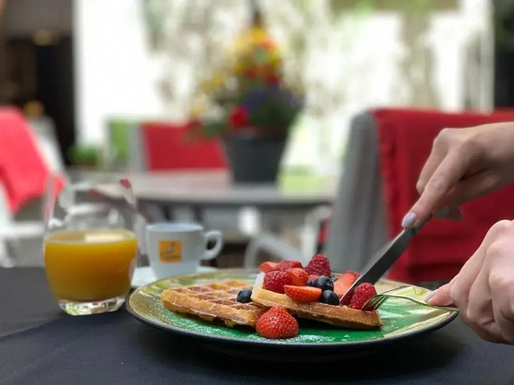 Food close-up in Aparthotel Oberża