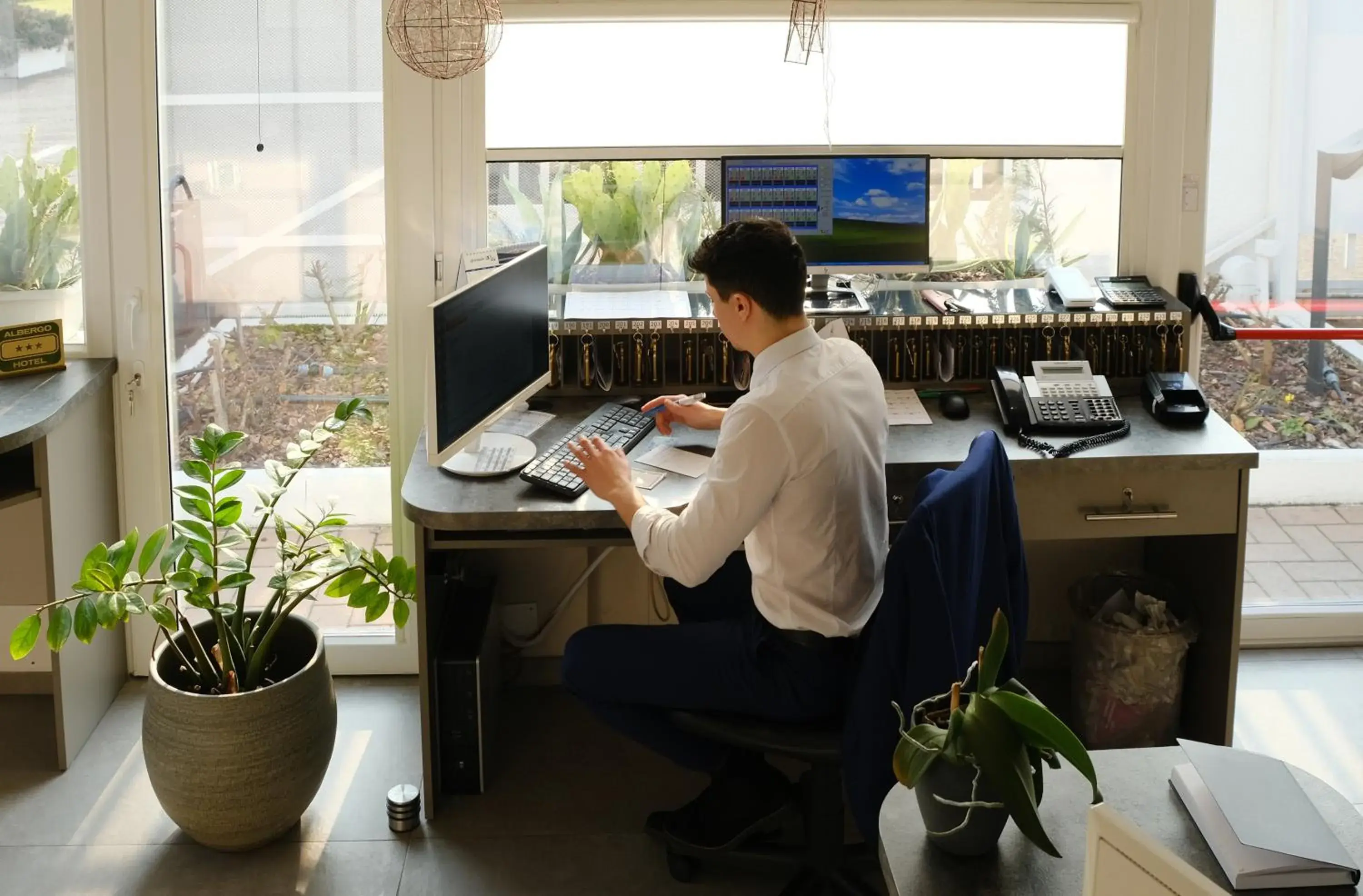 Lobby or reception in Hotel Motel 2000 Lobby or reception in Hotel Motel 2000