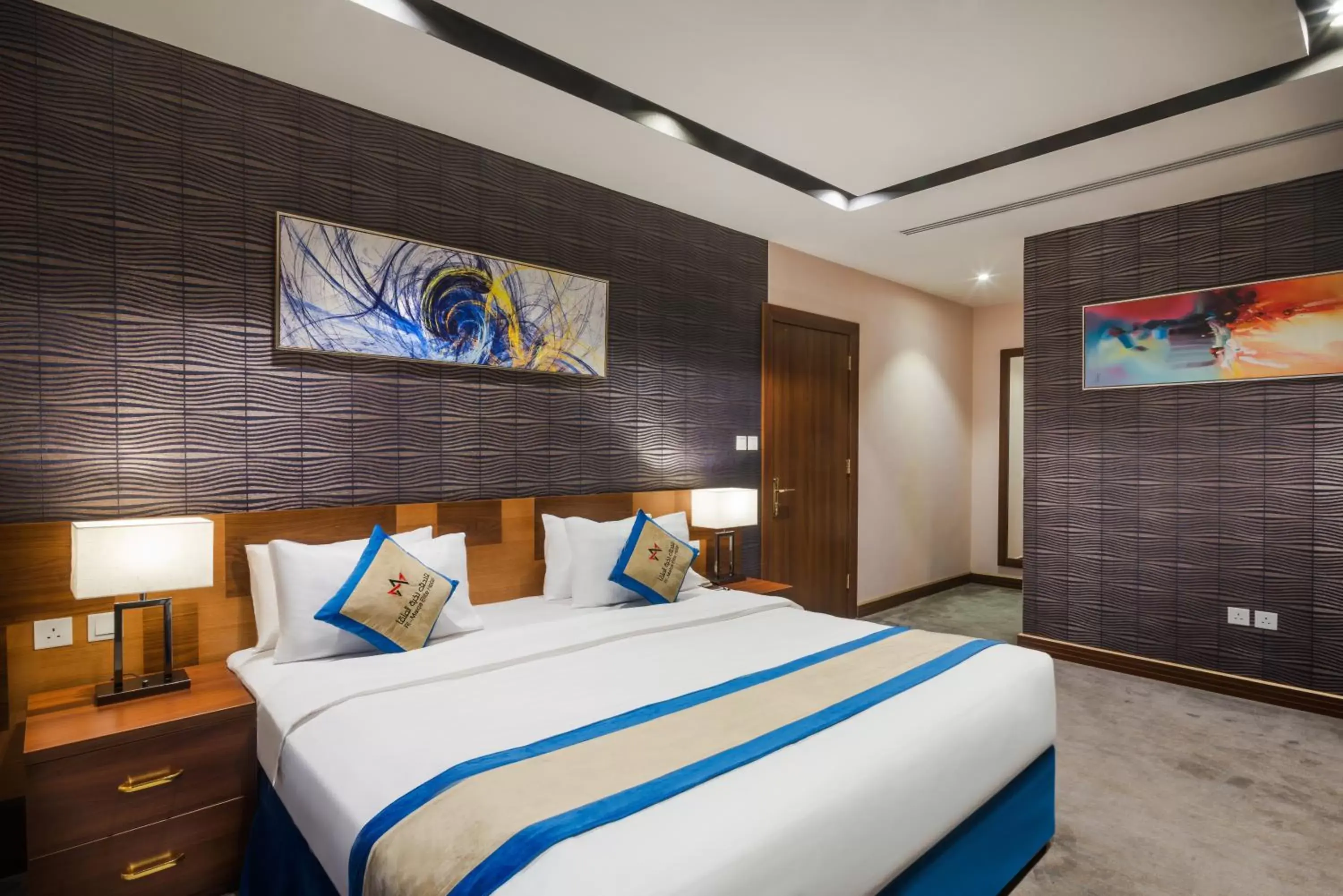 Bed in Al Malqa Elite Hotel Bed in Al Malqa Elite Hotel