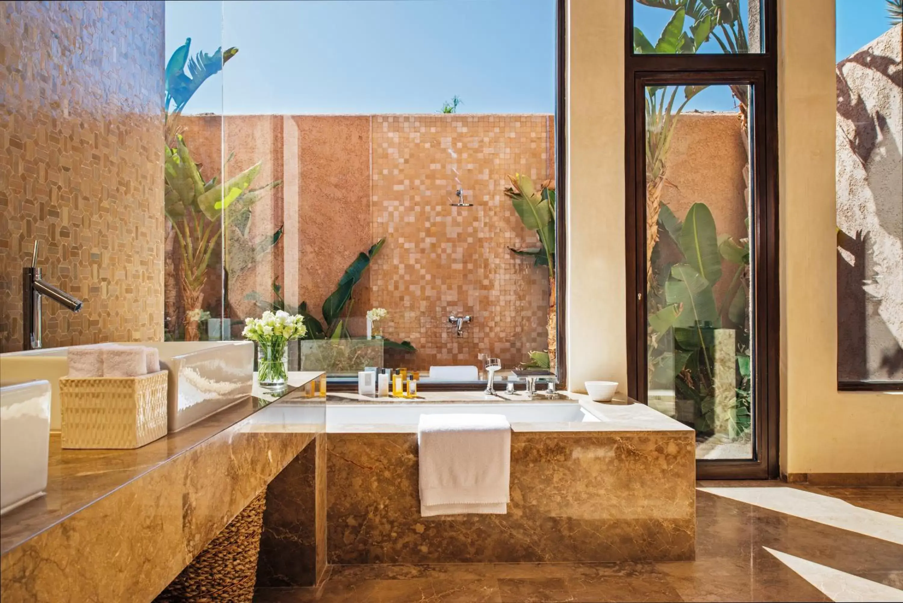 Shower, Bathroom in Fairmont Royal Palm Marrakech