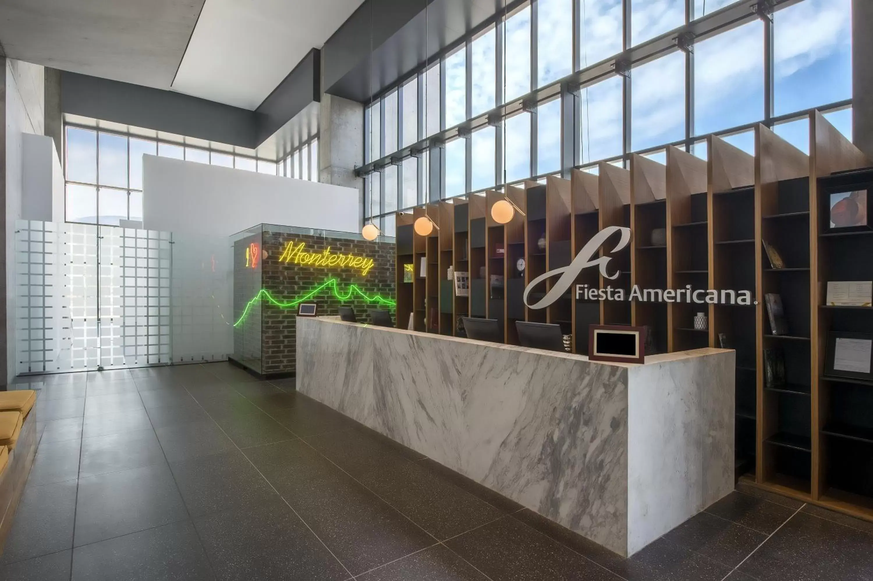 Lobby or reception in Fiesta Americana Monterrey Pabellón M.