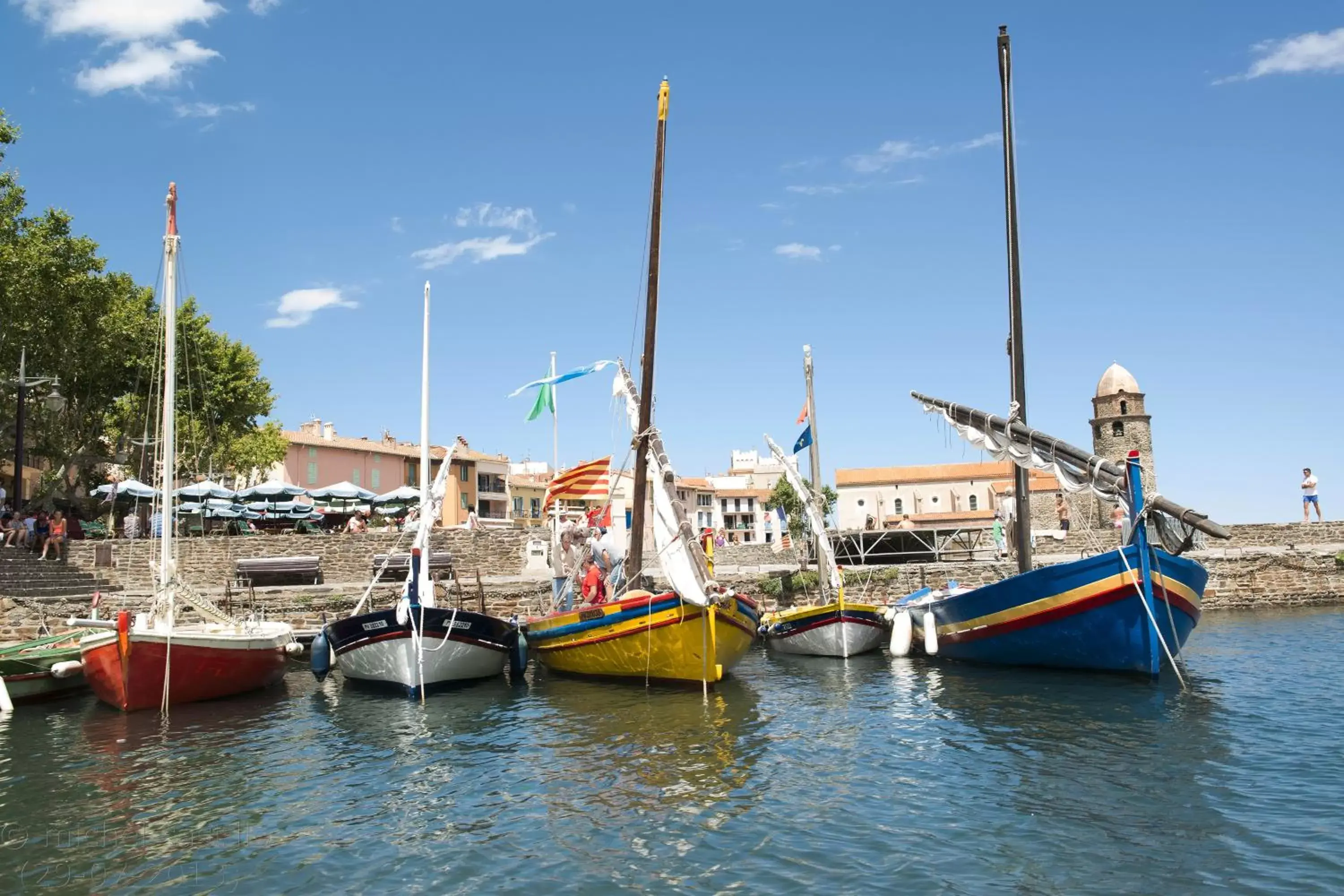 Sea view in Kyriad Perpignan Sud