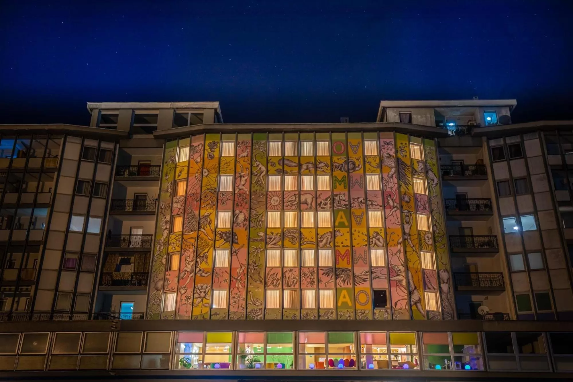 Property building in OMAMA Hotel