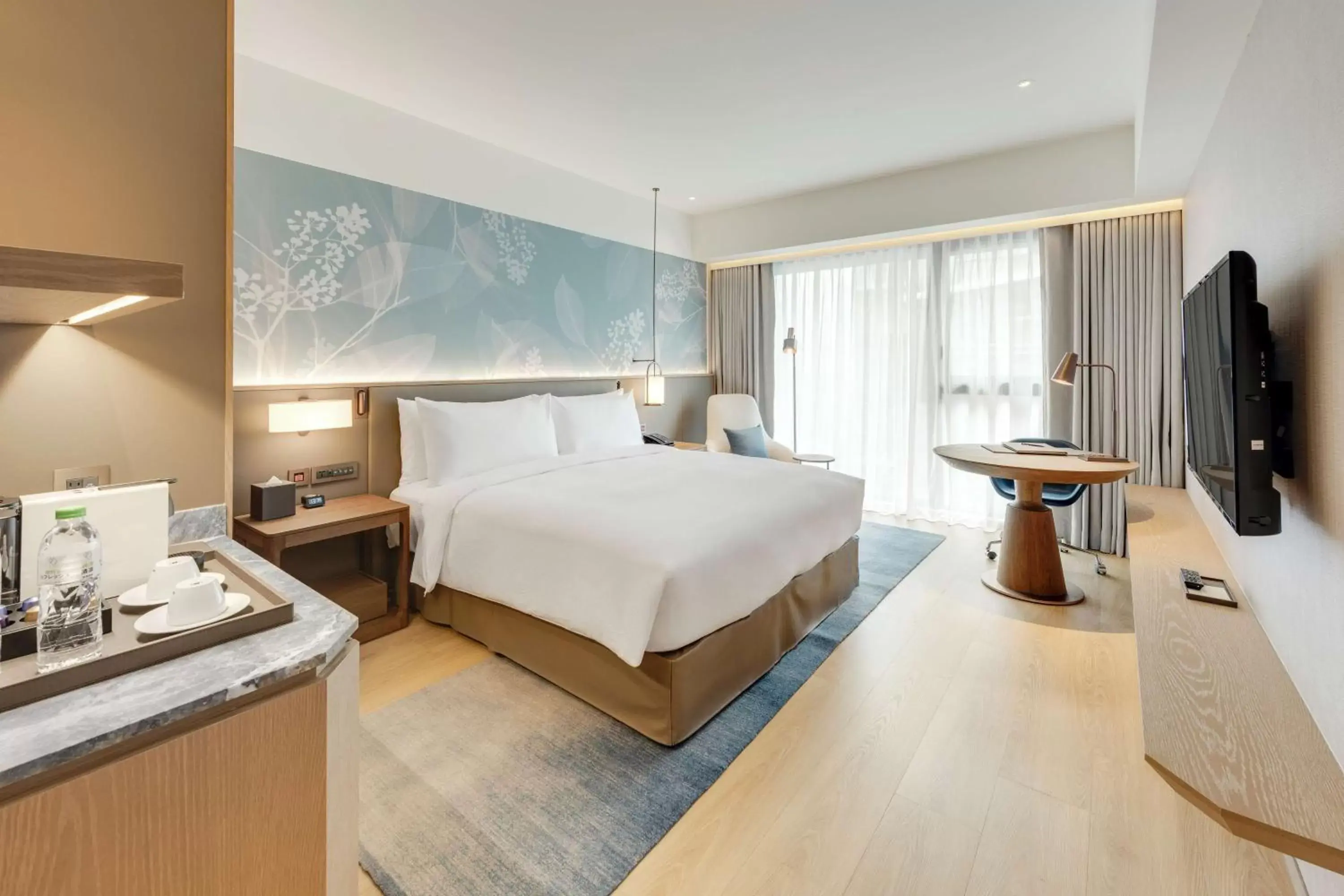 Bedroom in DoubleTree by Hilton Taipei Zhongshan