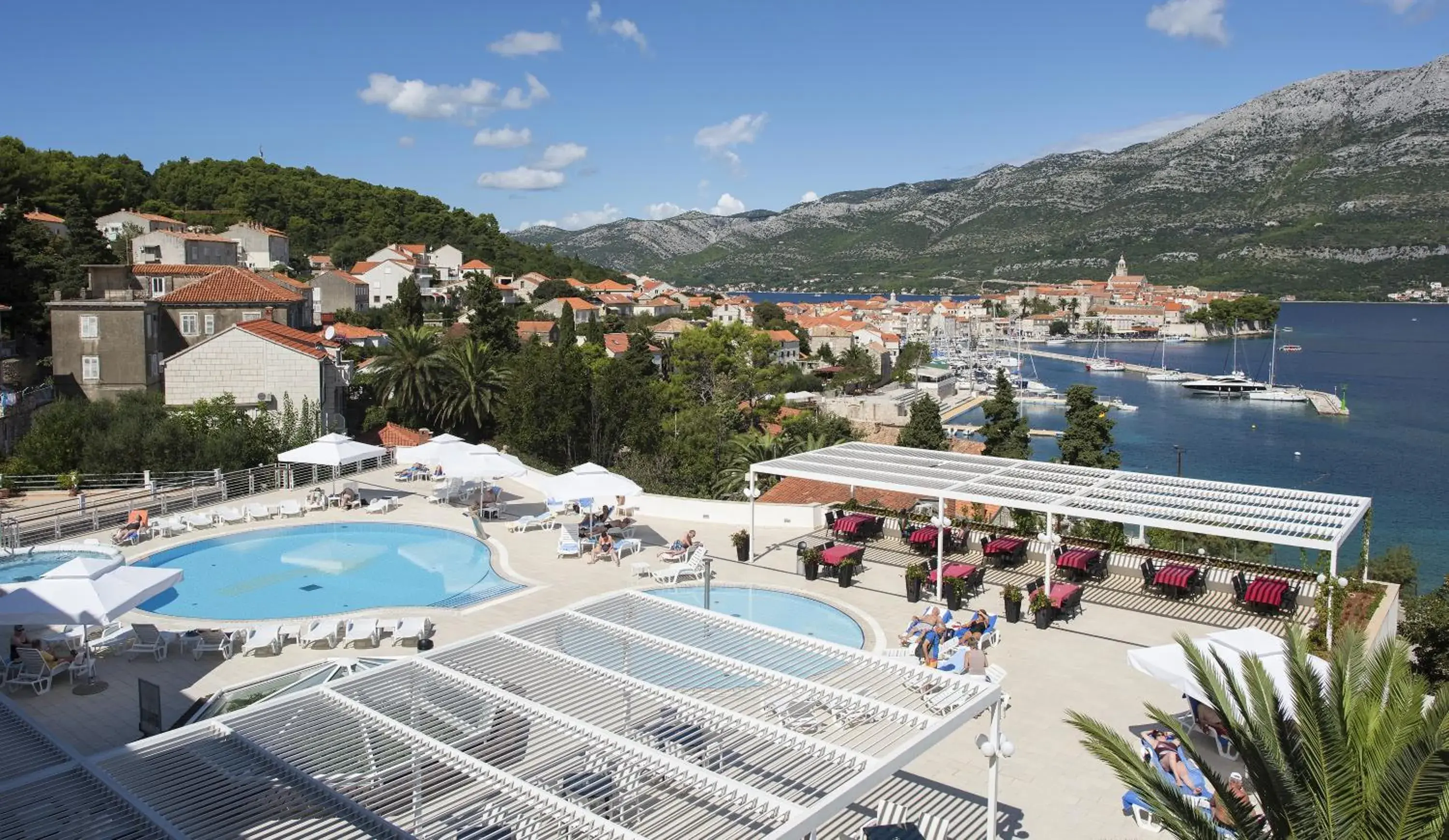 Facade/entrance, Pool View in Marko Polo Hotel by Aminess