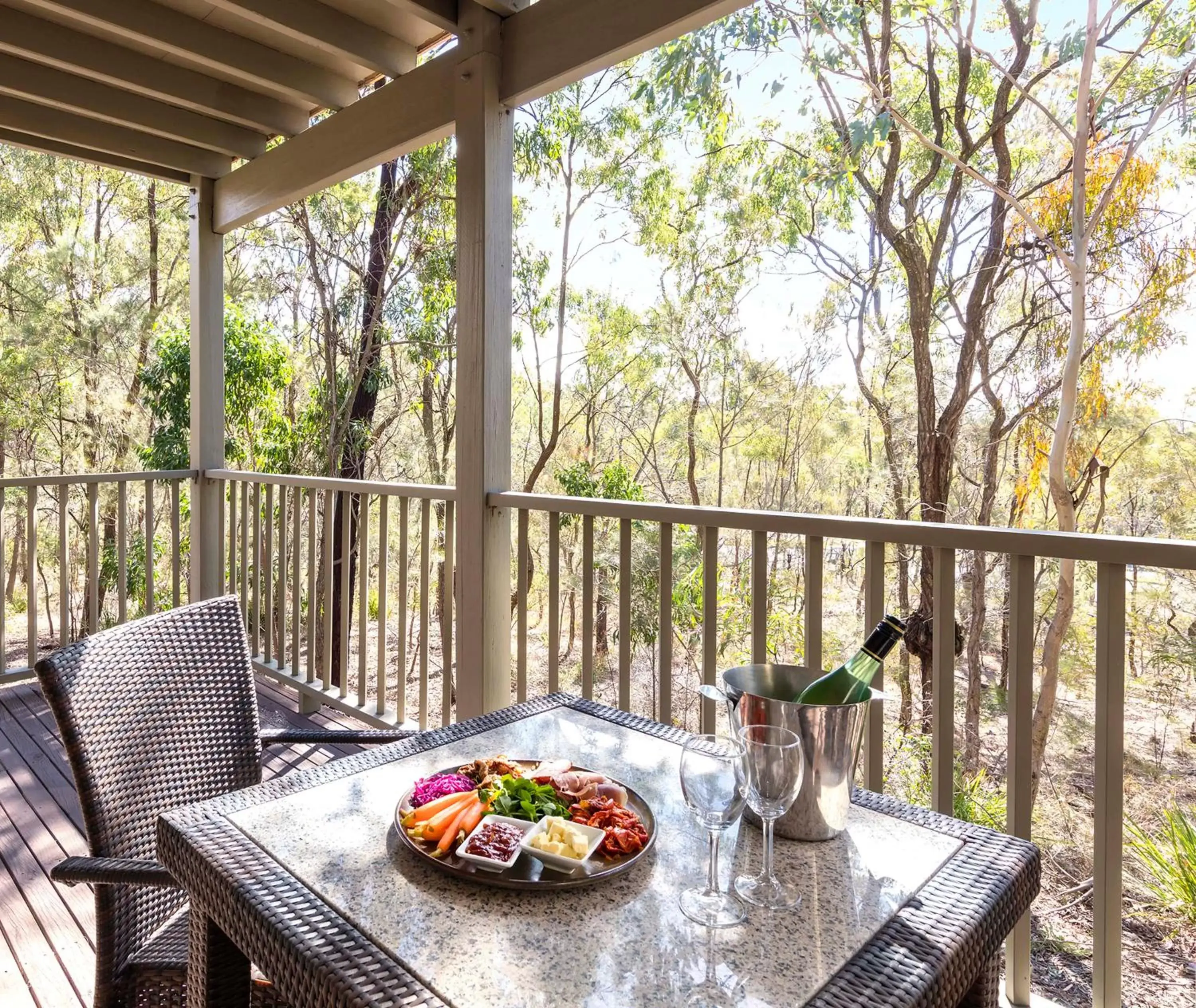 Balcony/Terrace in Oaks Cypress Lakes Resort