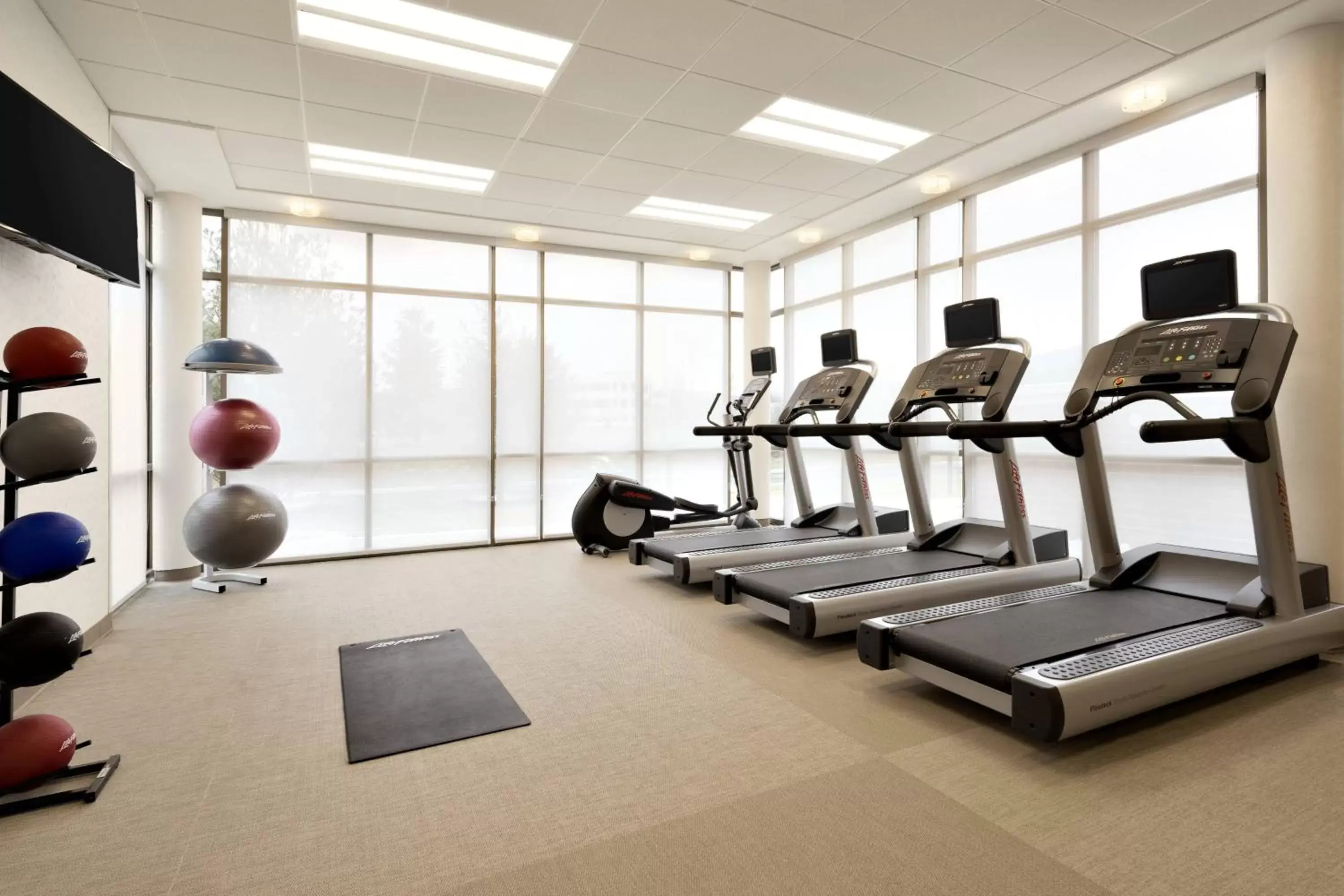 Fitness centre/facilities, Fitness Center/Facilities in SpringHill Suites by Marriott Allentown Bethlehem/Center Valley