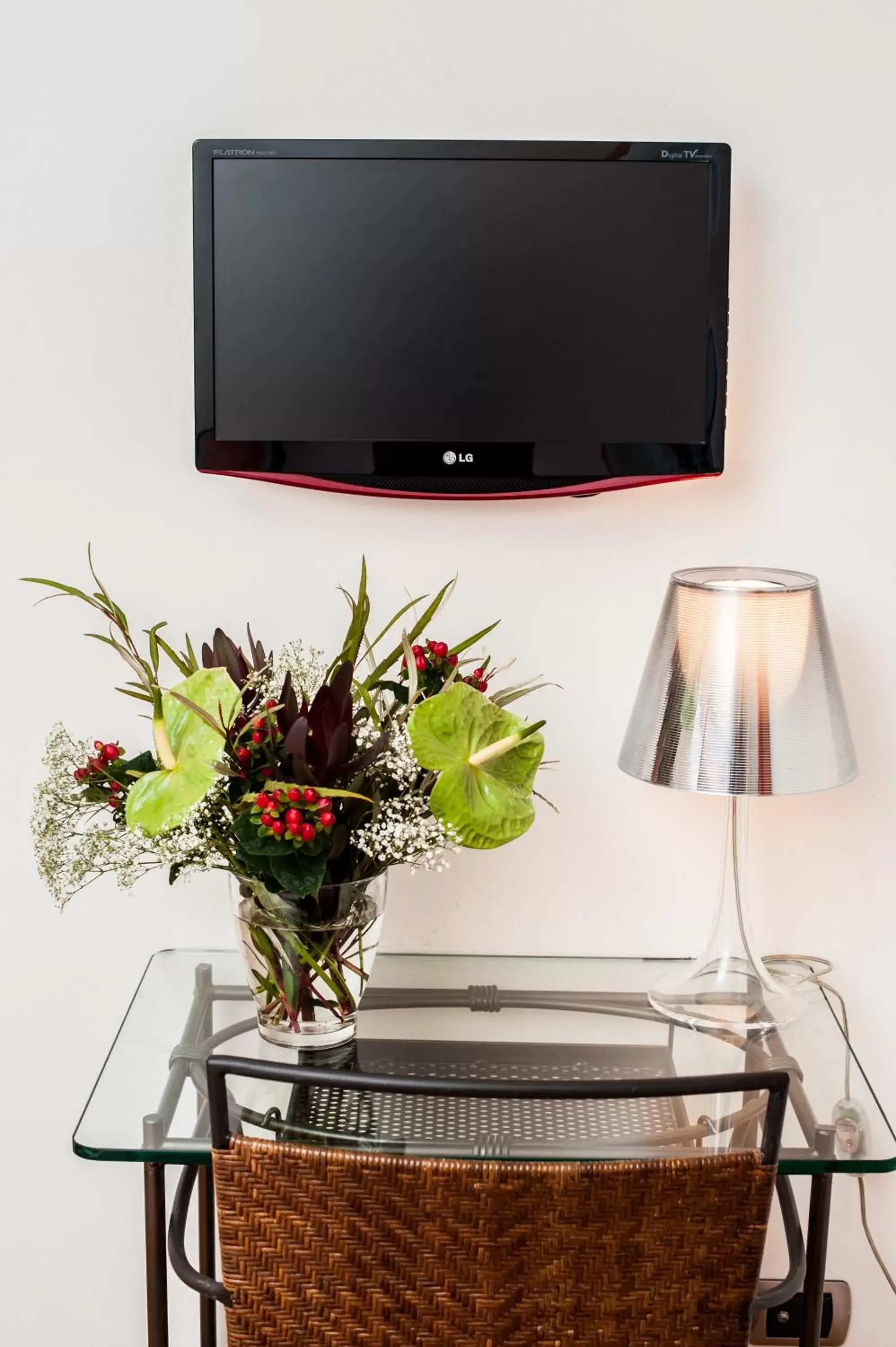 Decorative detail, TV/Entertainment Center in Hotel Bellagio