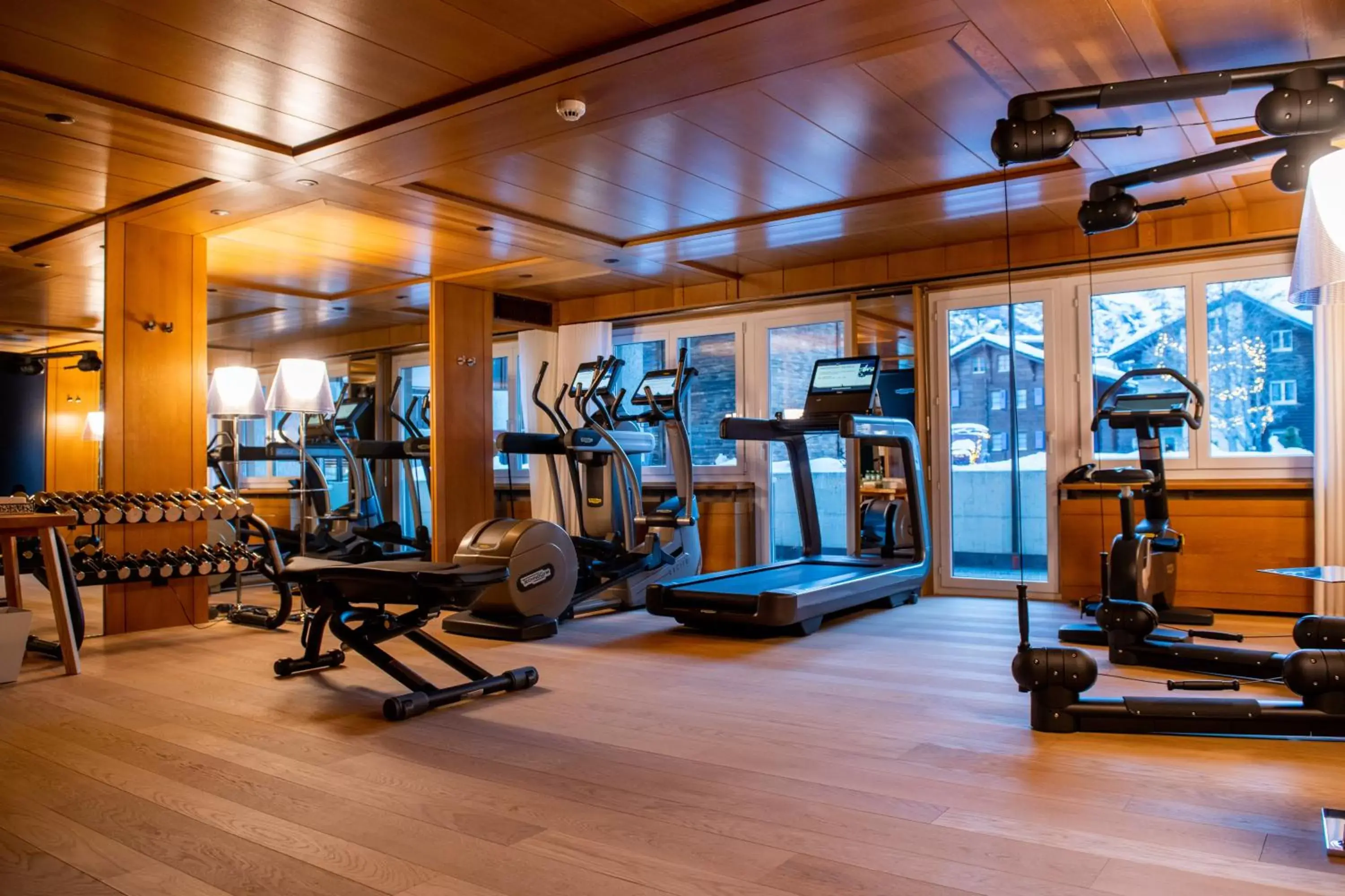 Fitness centre/facilities, Fitness Center/Facilities in Schweizerhof Zermatt - a Small Luxury Hotel