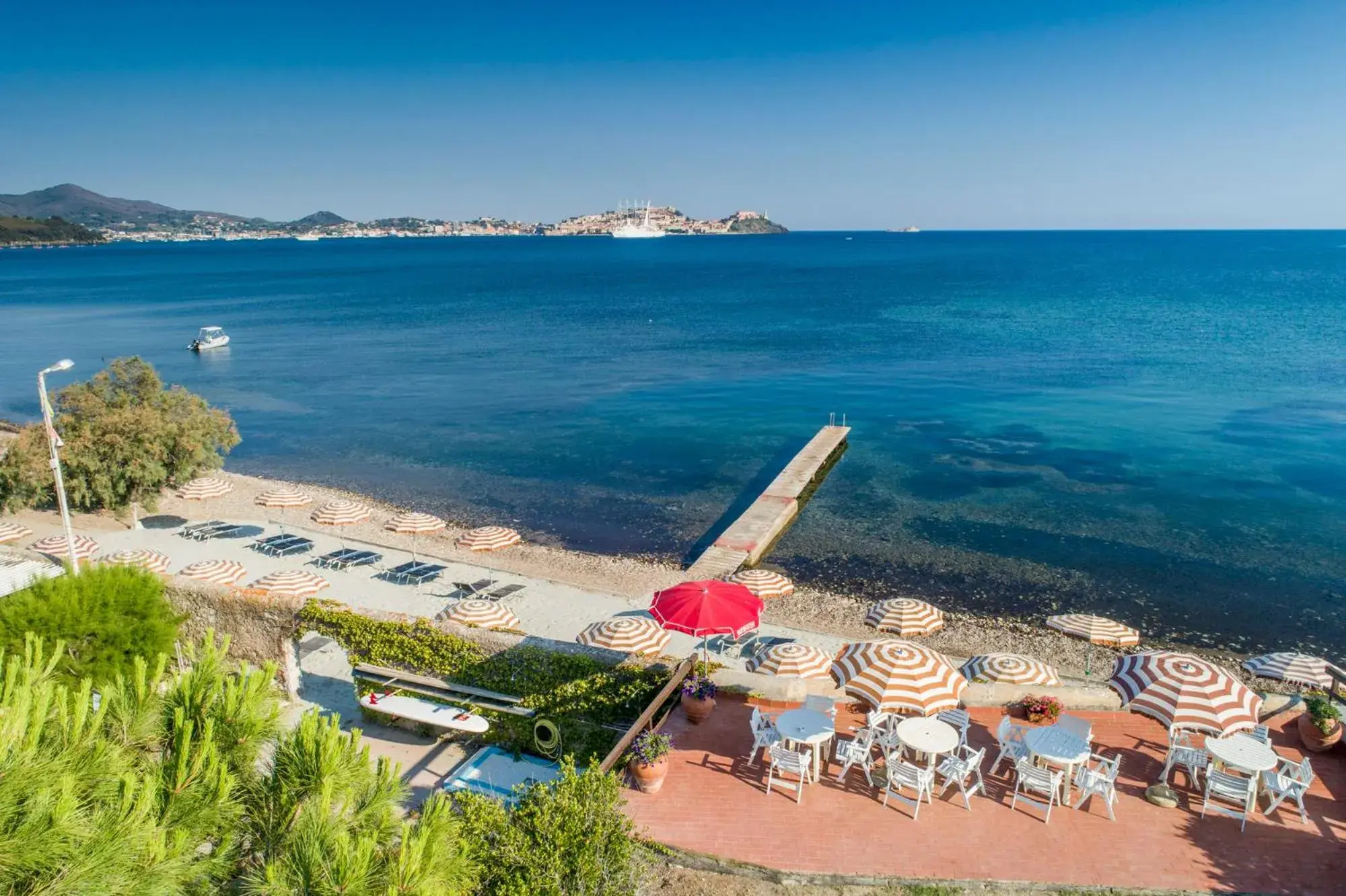 Beach, Sea View in Hotel Fabricia