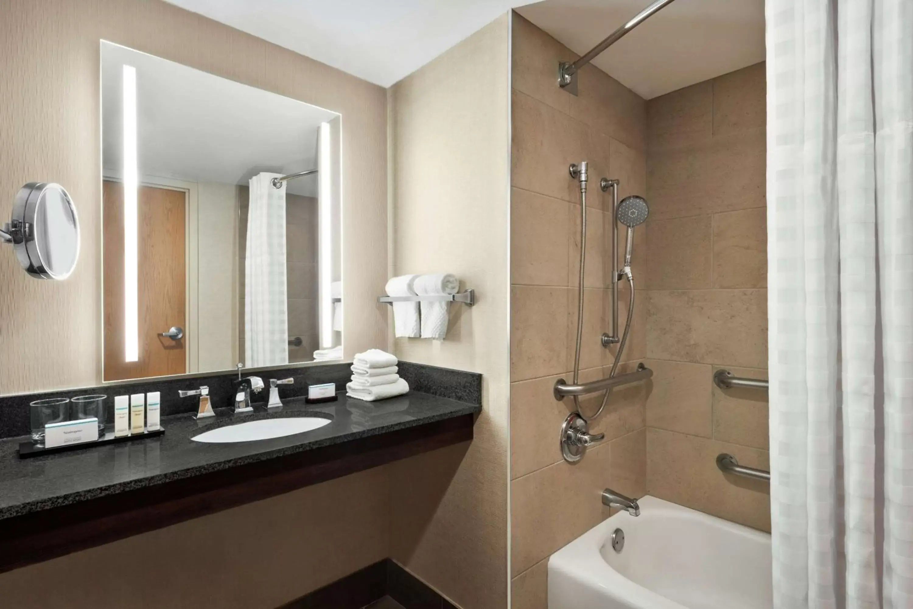 Bathroom in Embassy Suites by Hilton Columbus Dublin