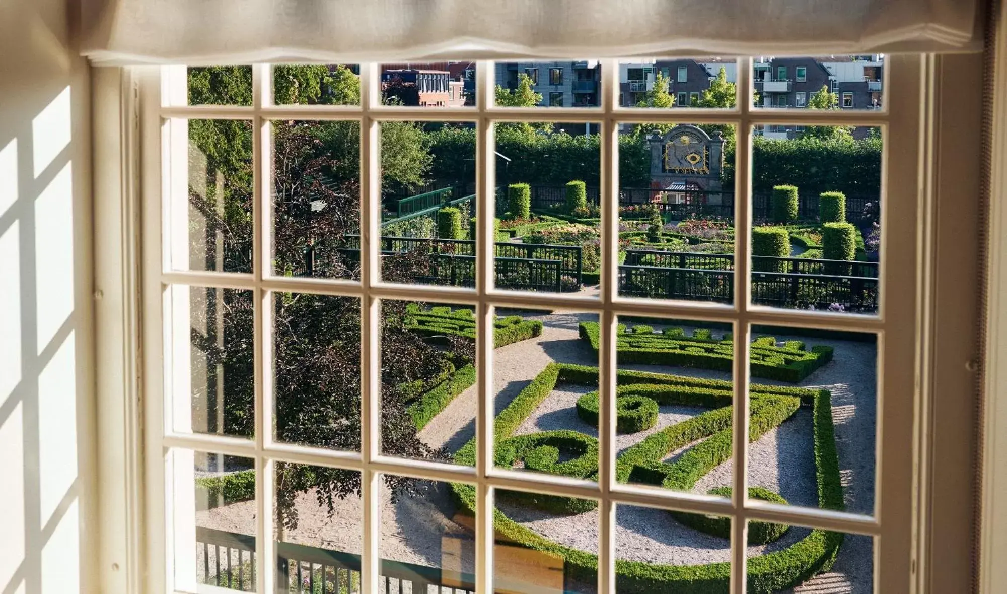 Garden view in Prinsenhof