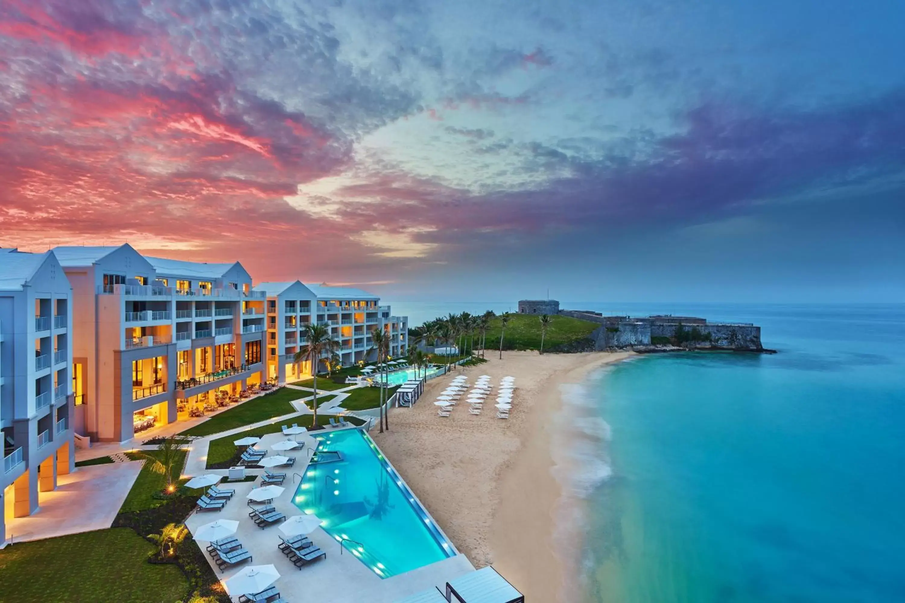 Property building, Swimming Pool in The St Regis Bermuda Resort