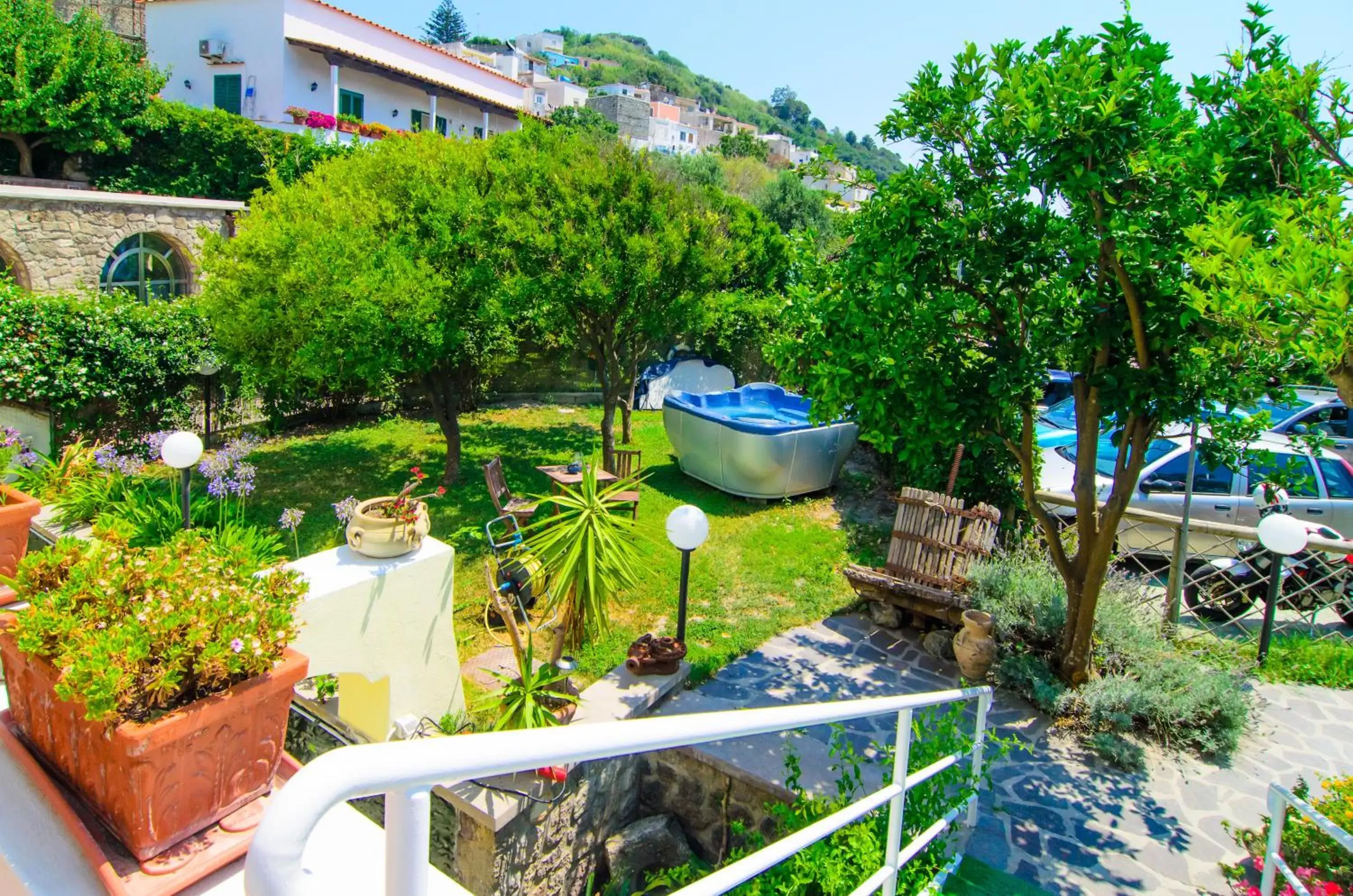 Garden in Albergo Villa Giusto