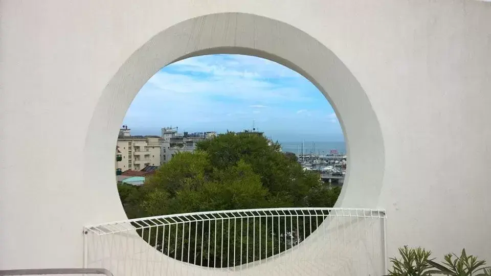 View (from property/room), Balcony/Terrace in Hotel Al Cavallino Bianco