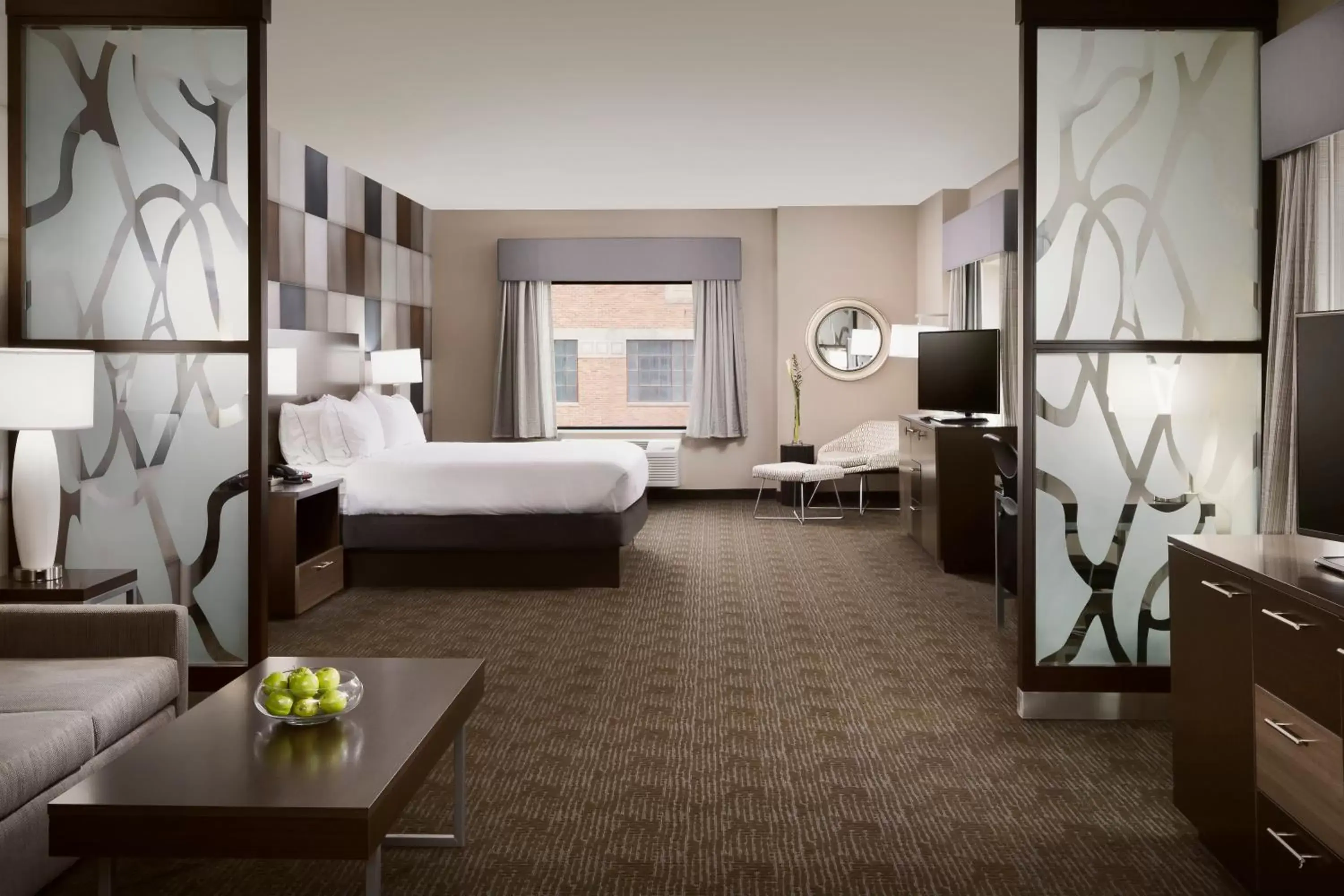 Photo of the whole room in Holiday Inn Express & Suites Oklahoma City Downtown - Bricktown, an IHG Hotel