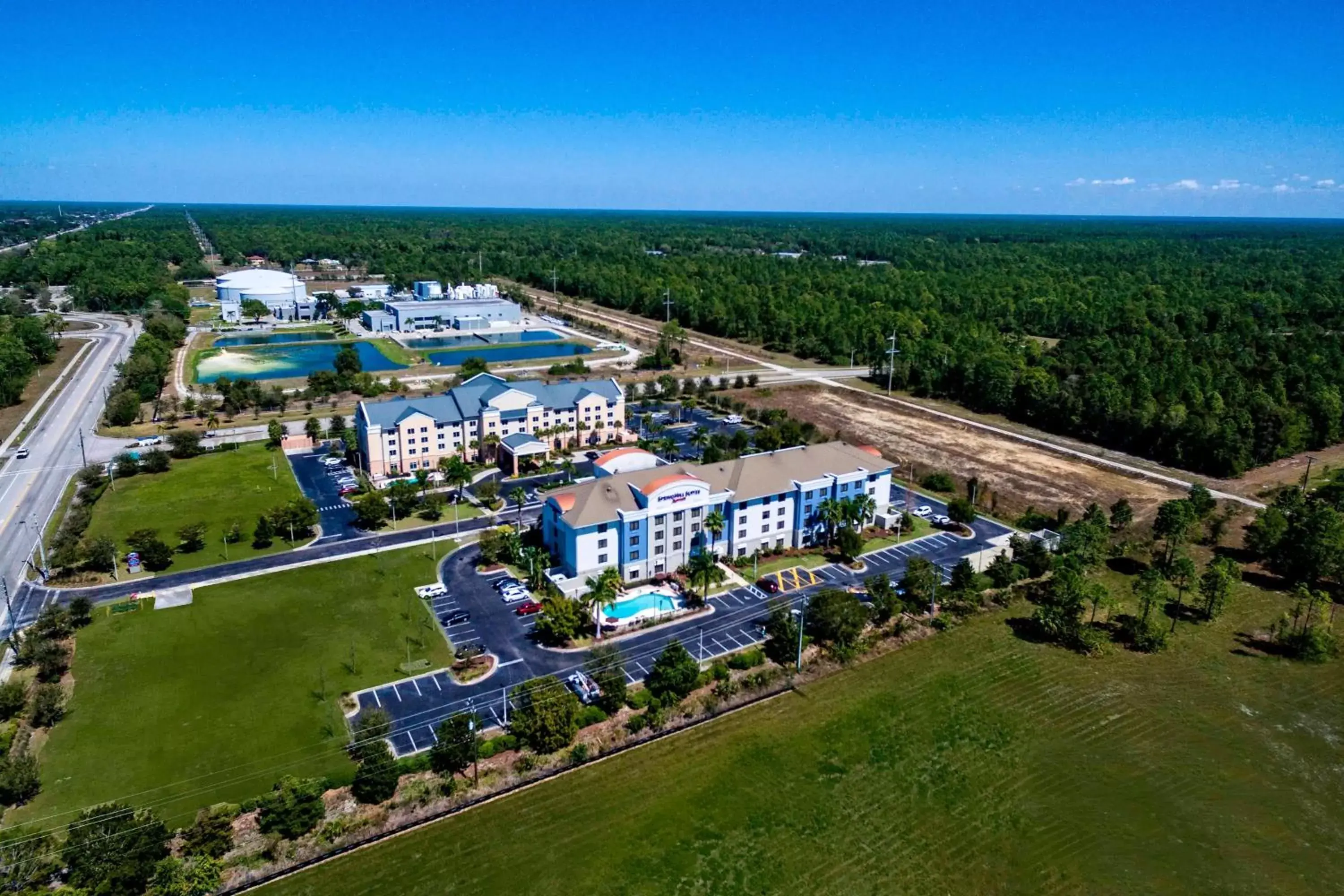 Property building, Bird's-eye View in SpringHill Suites by Marriott Naples