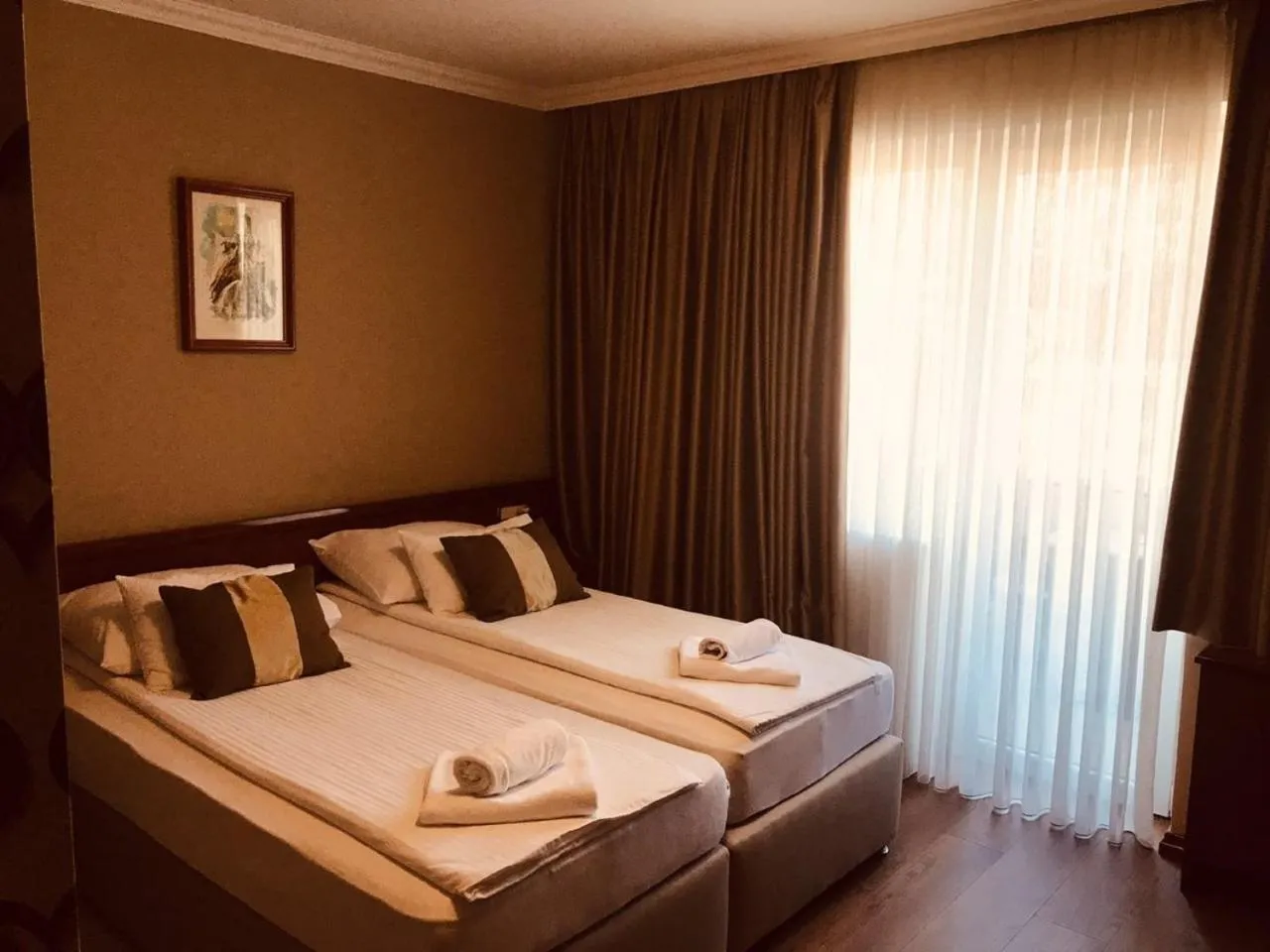 Bed in Hotel Bristol