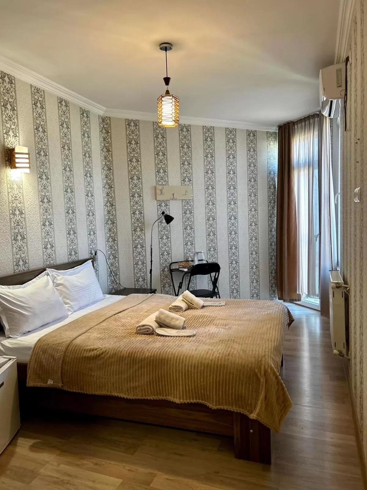 Bed in Hotel Marioni