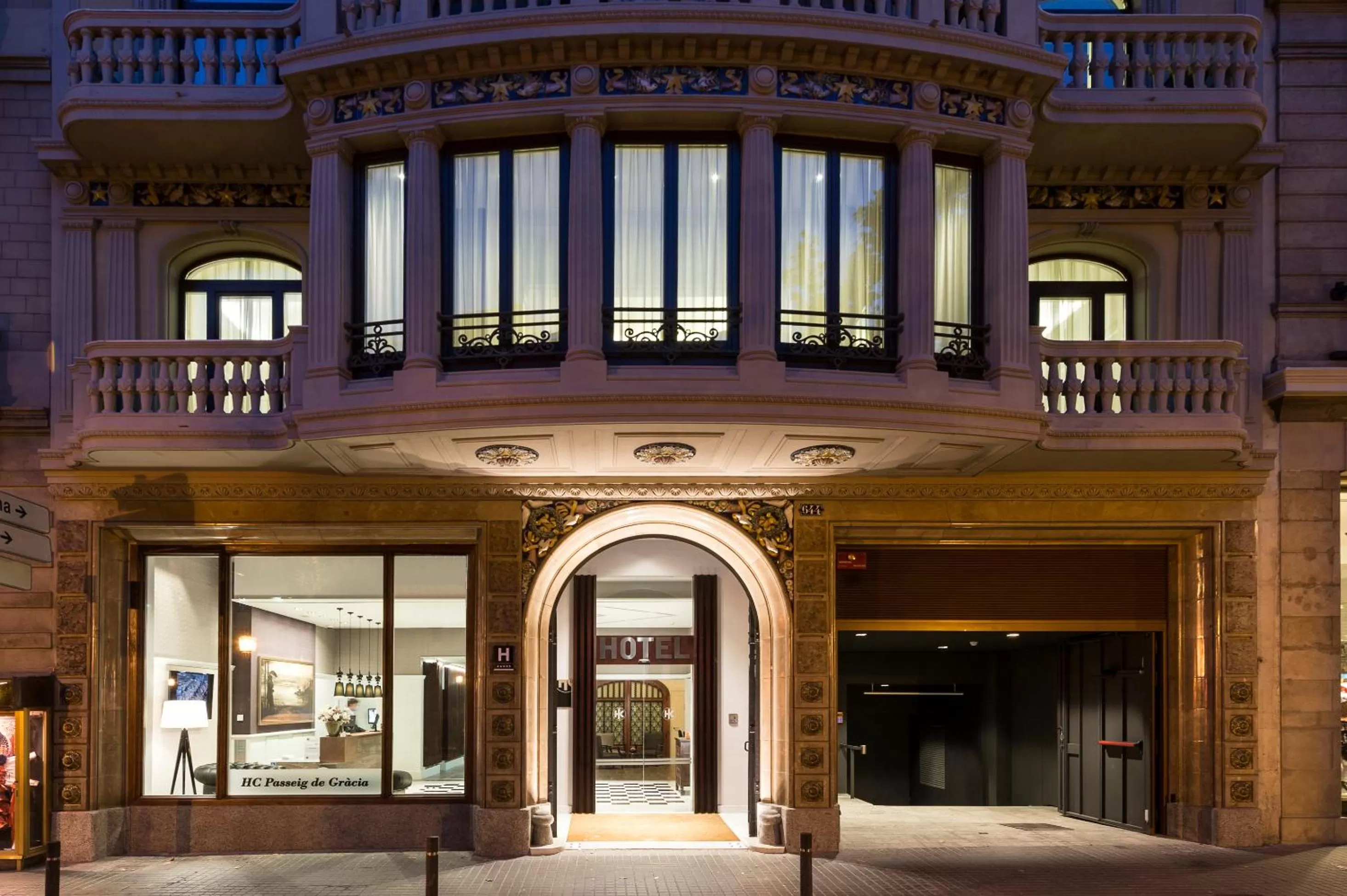 Facade/entrance in Catalonia Passeig de Gràcia 4* Sup