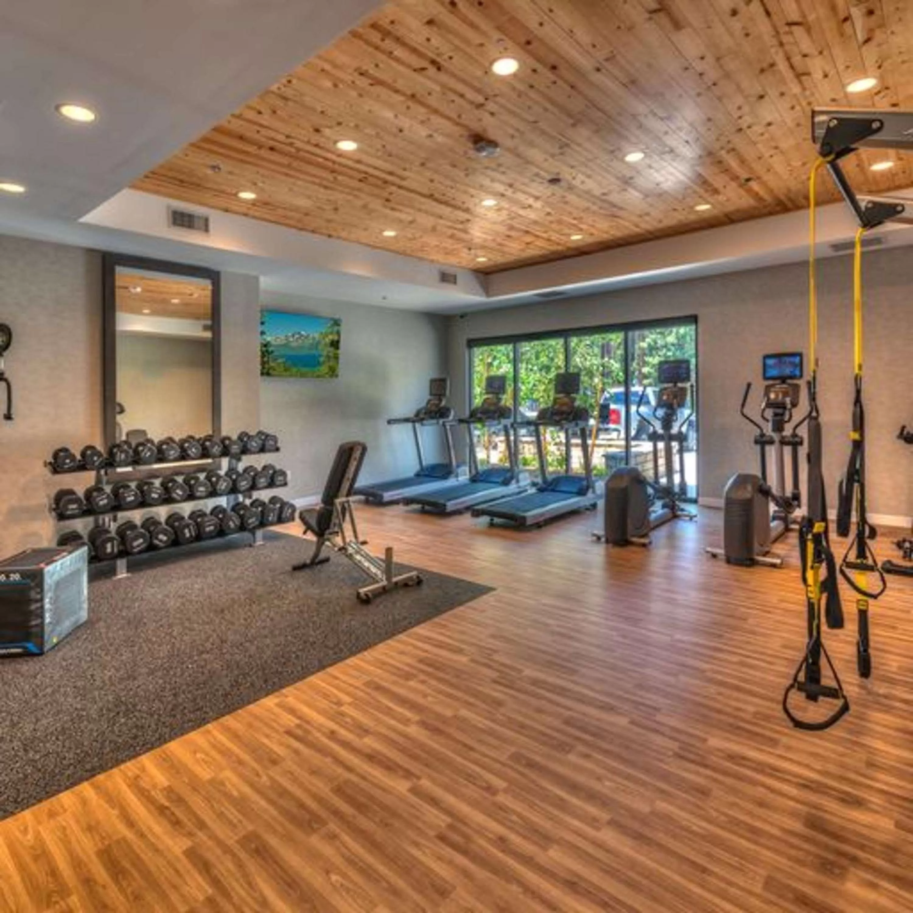 Fitness centre/facilities in Hampton Inn & Suites South Lake Tahoe