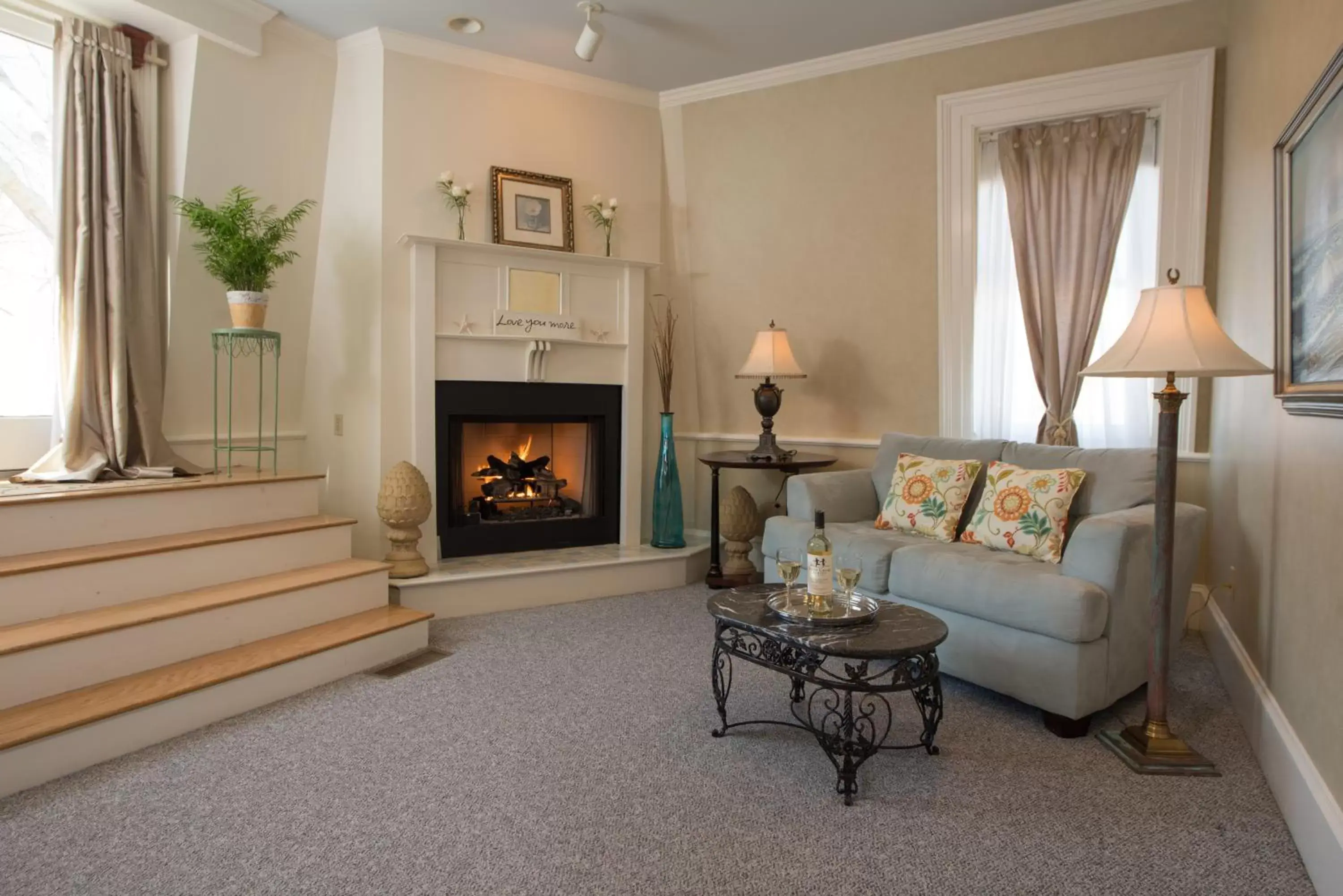 Seating Area in Captain Farris House