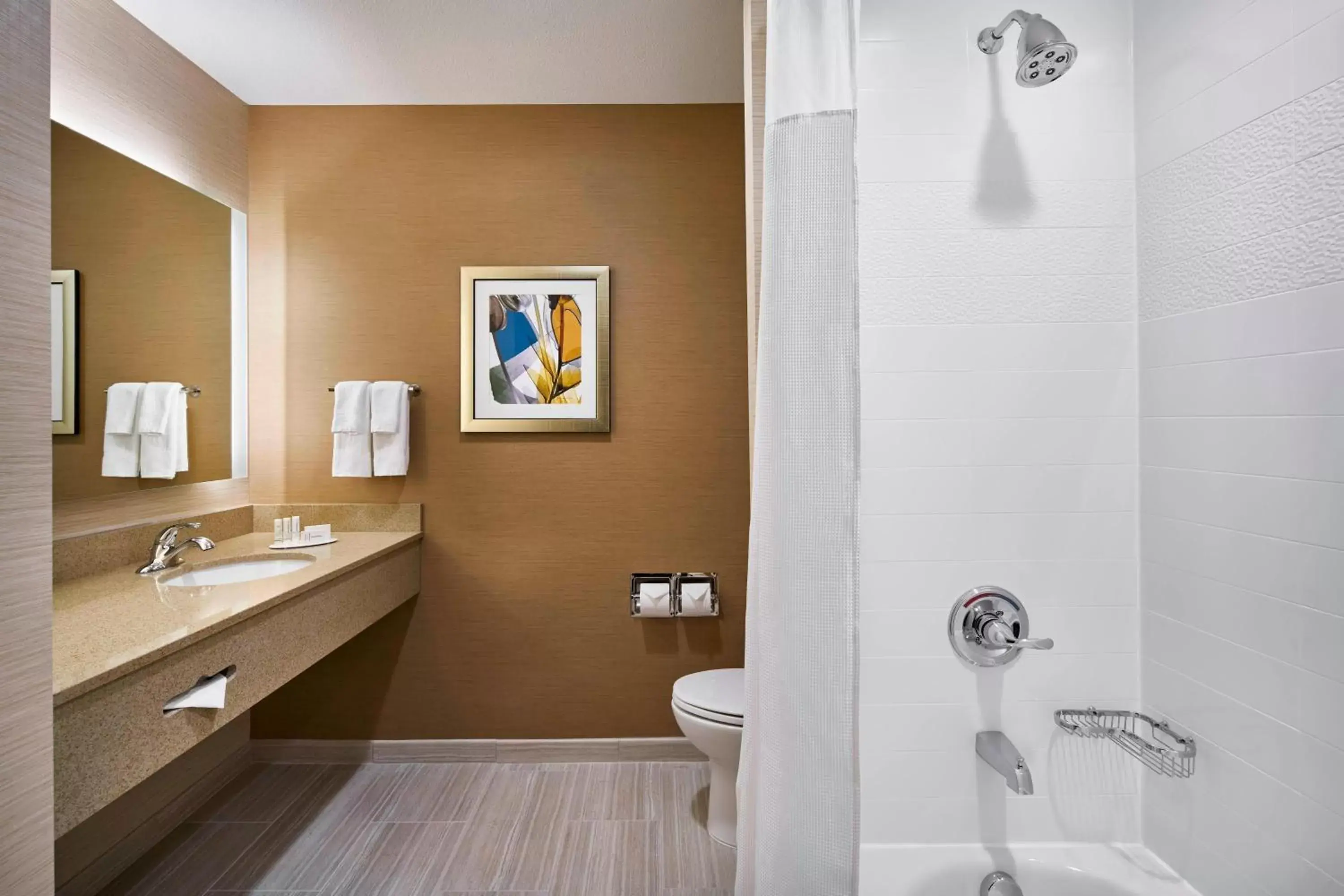 Bathroom in Fairfield Inn & Suites by Marriott Alexandria,Virginia