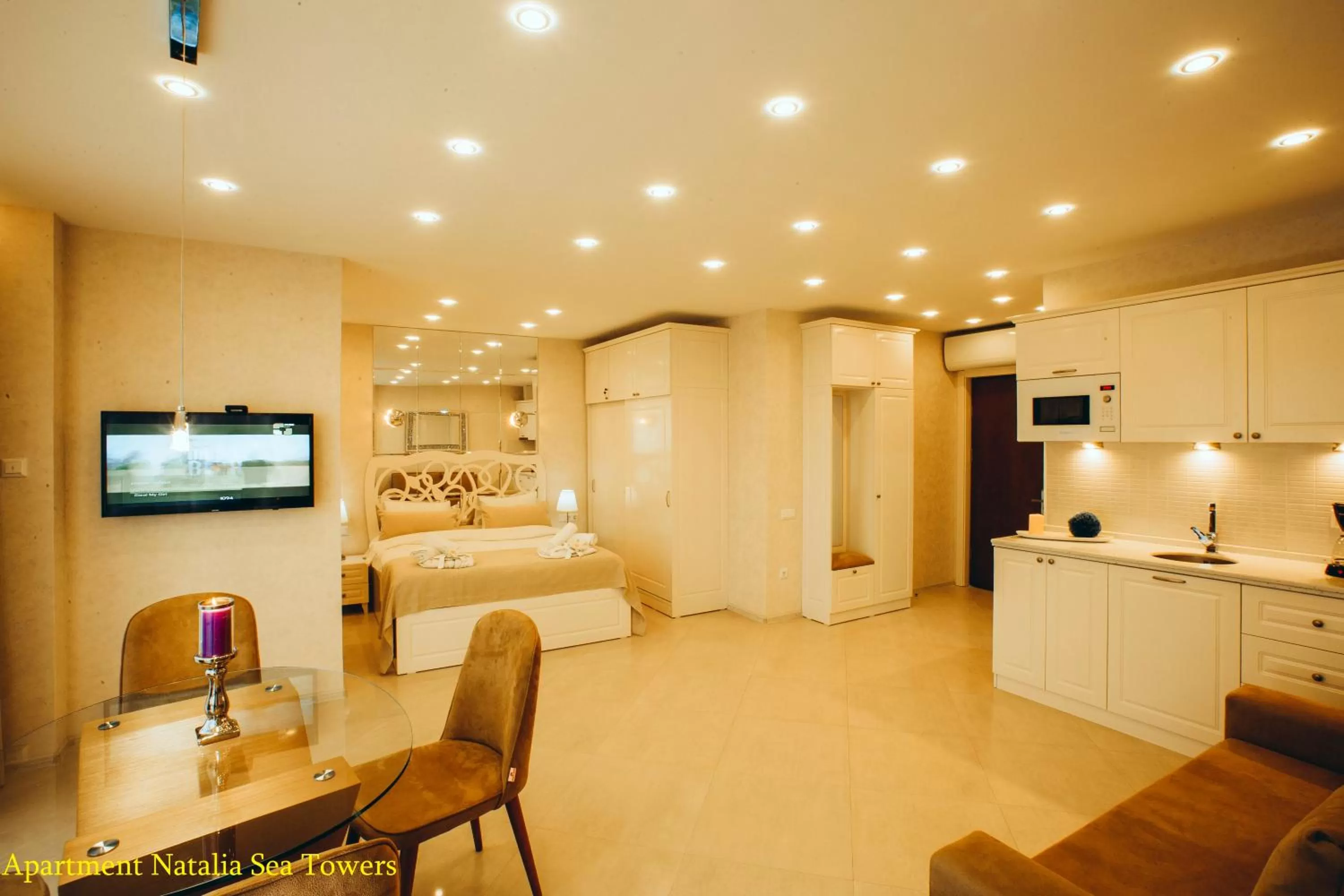 Living room in Blue Star Batumi