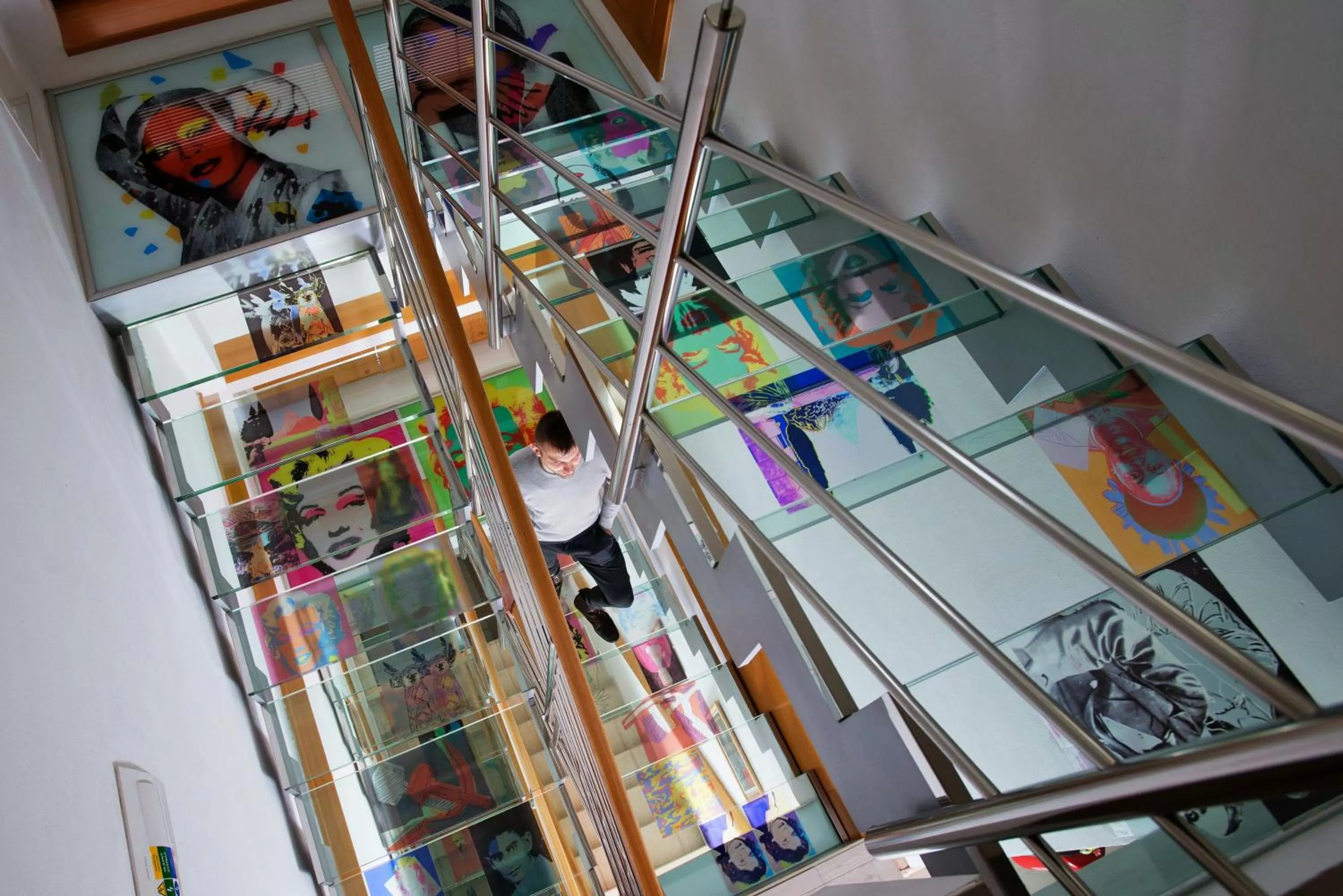 Decorative detail in Hotel Muza