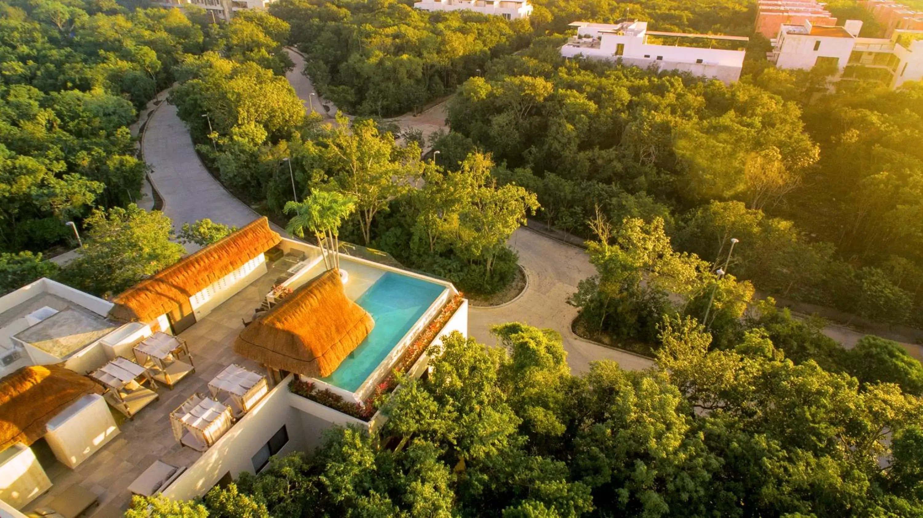 Bird's eye view, Bird's-eye View in Azul Tulum by GuruHotel